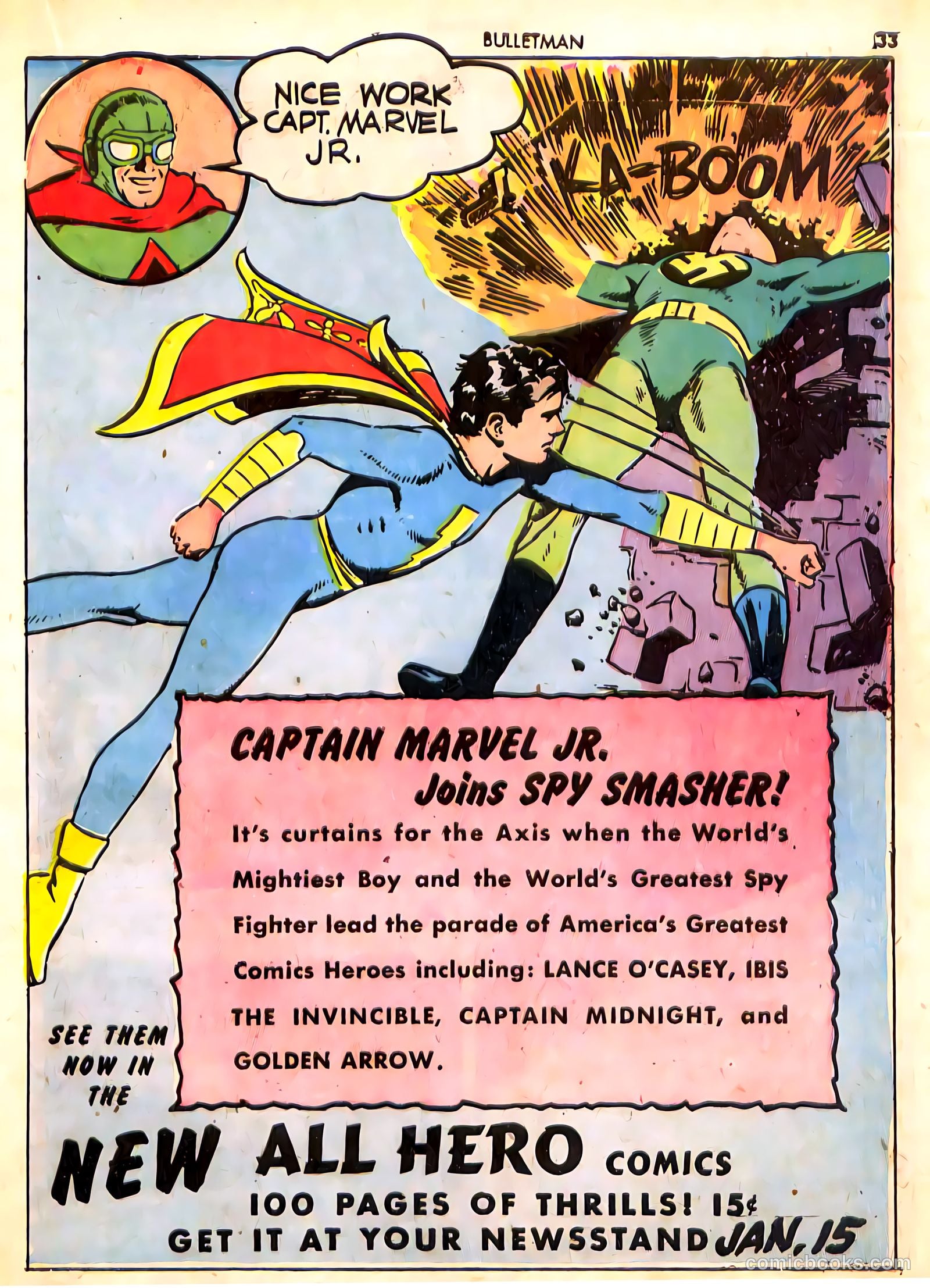 Bulletman #12 (1943) — page 33 of 68