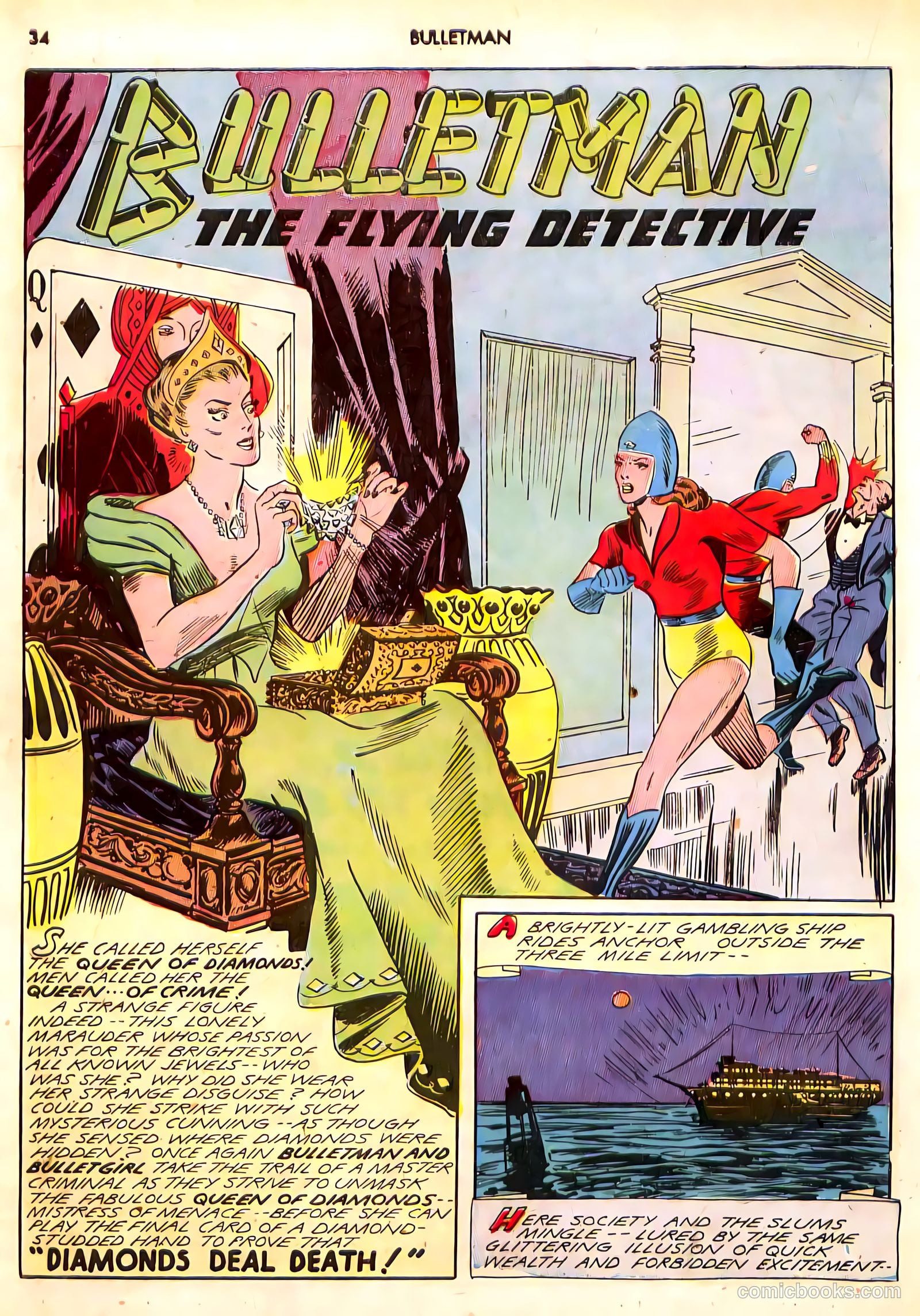 Bulletman #12 (1943) — page 34 of 68