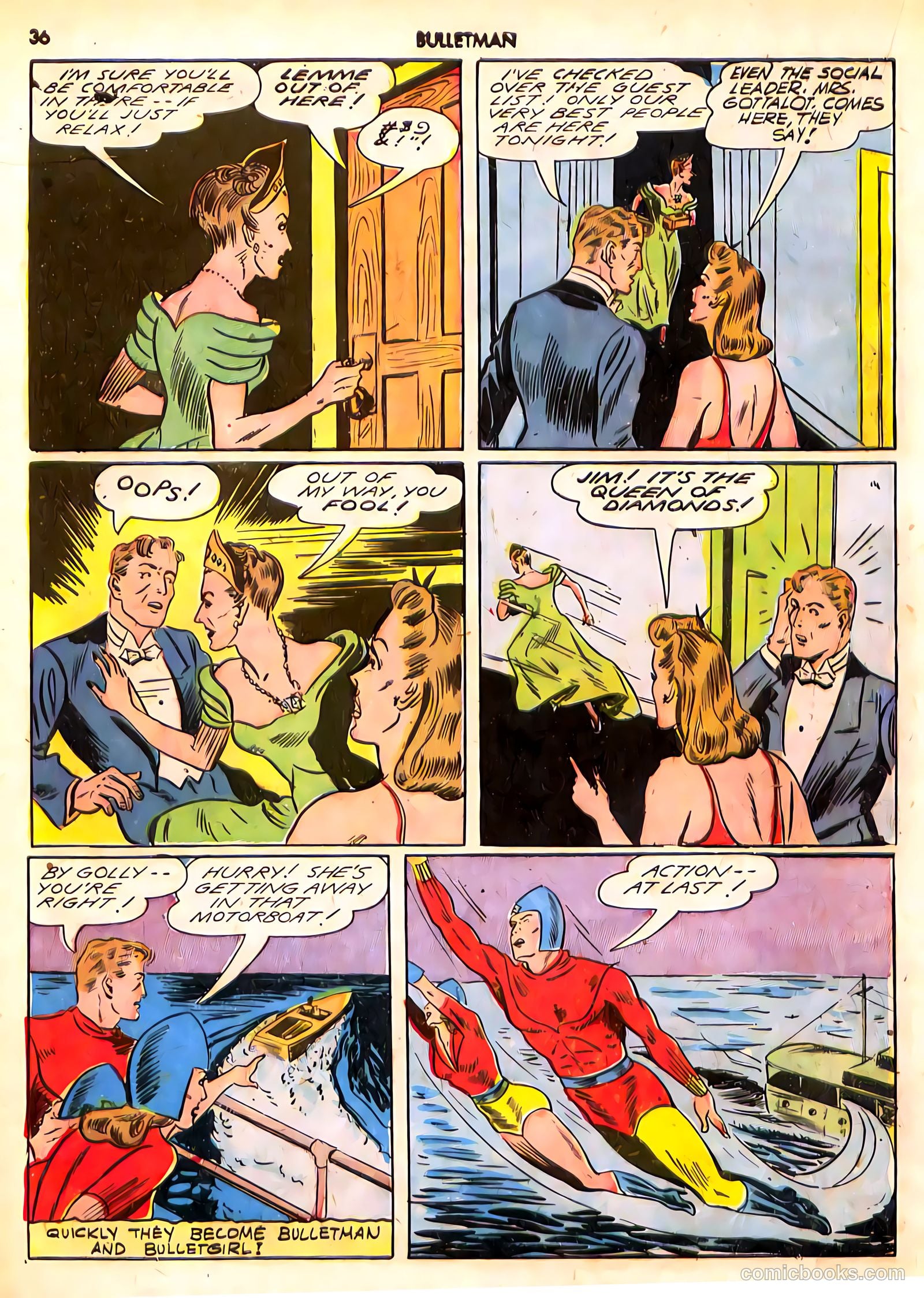 Bulletman #12 (1943) — page 36 of 68