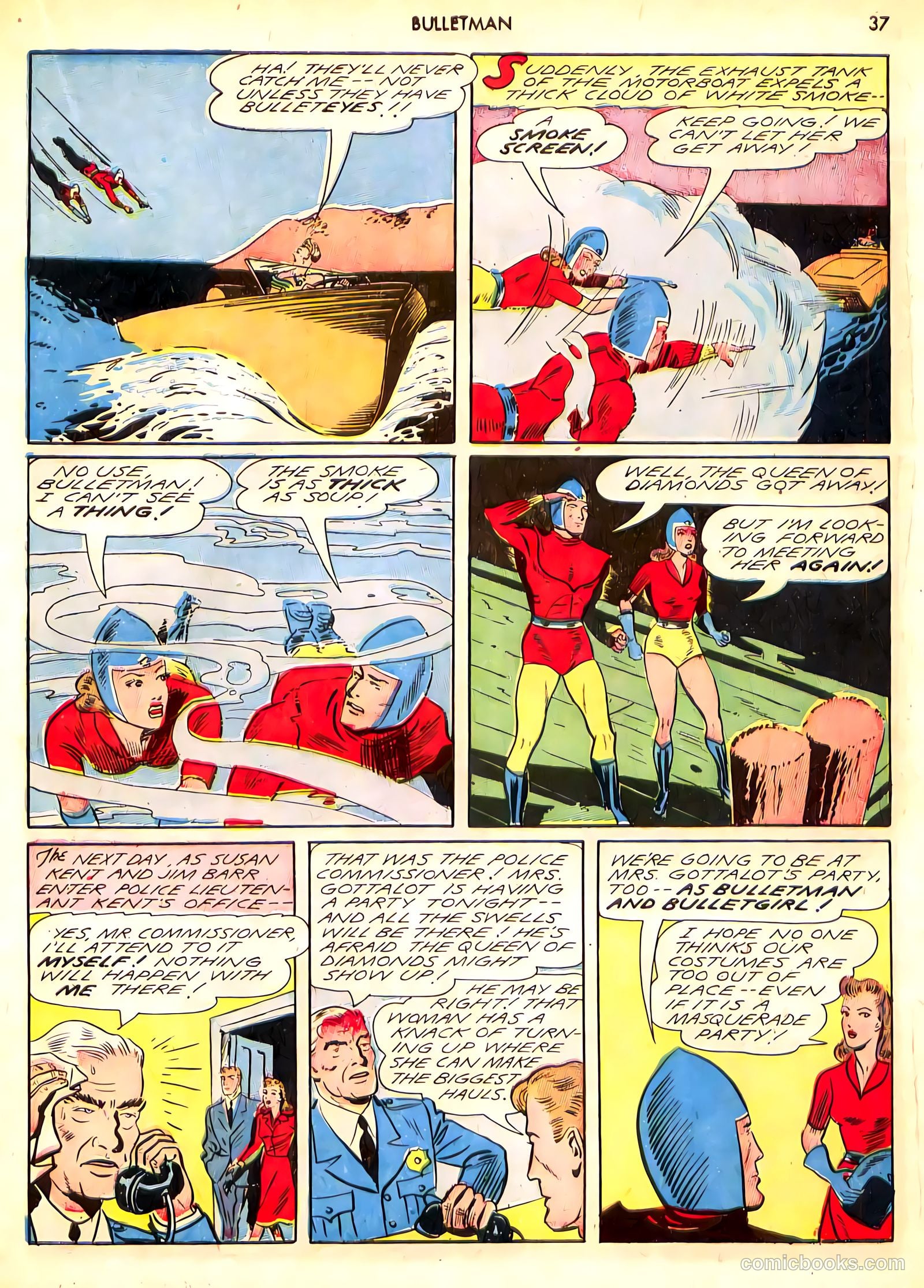 Bulletman #12 (1943) — page 37 of 68