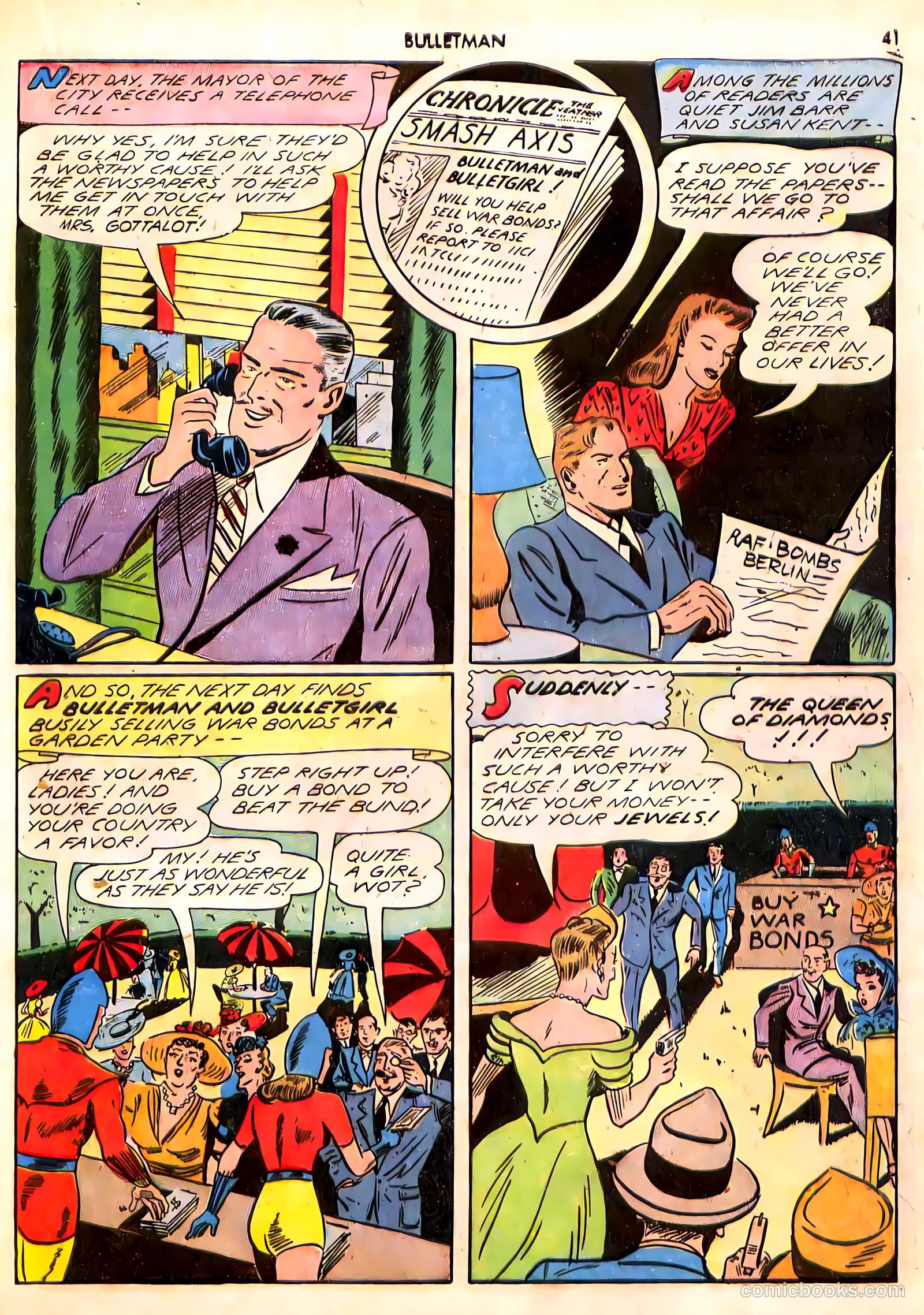 Bulletman #12 (1943) — page 41 of 68