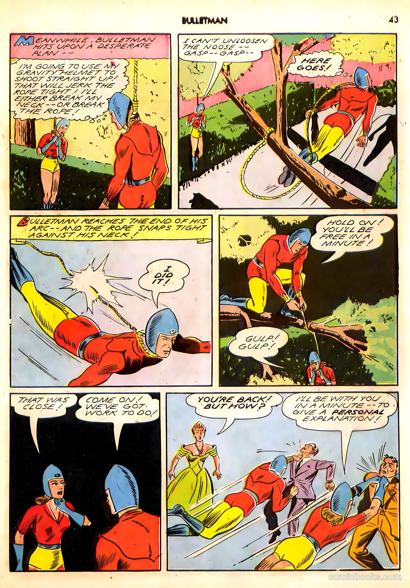 Bulletman #12 (1943) — page 43 of 68