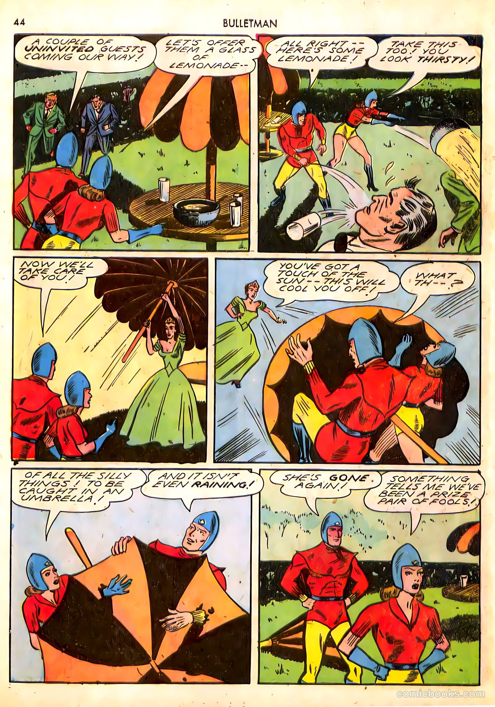 Bulletman #12 (1943) — page 44 of 68