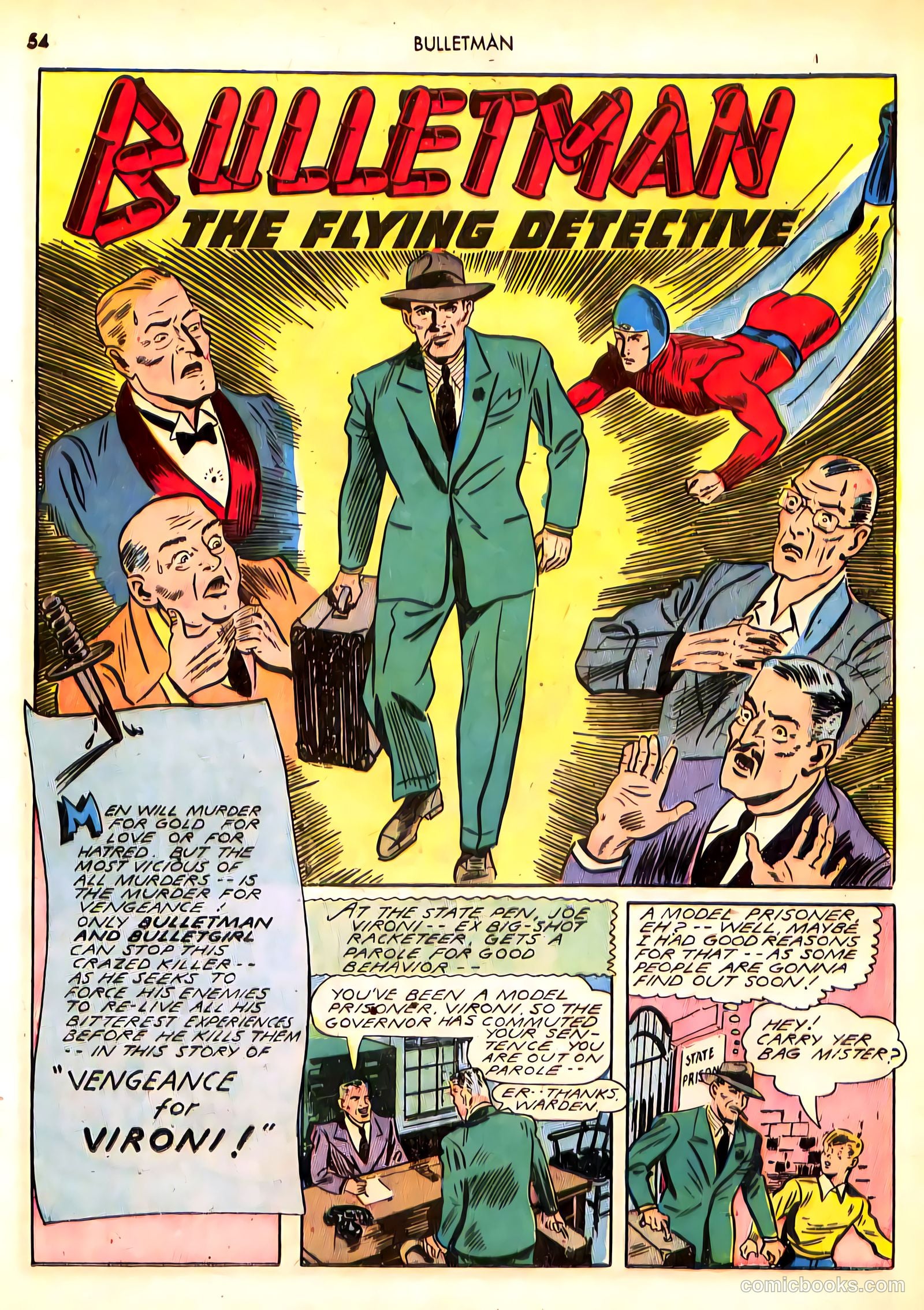 Bulletman #12 (1943) — page 54 of 68