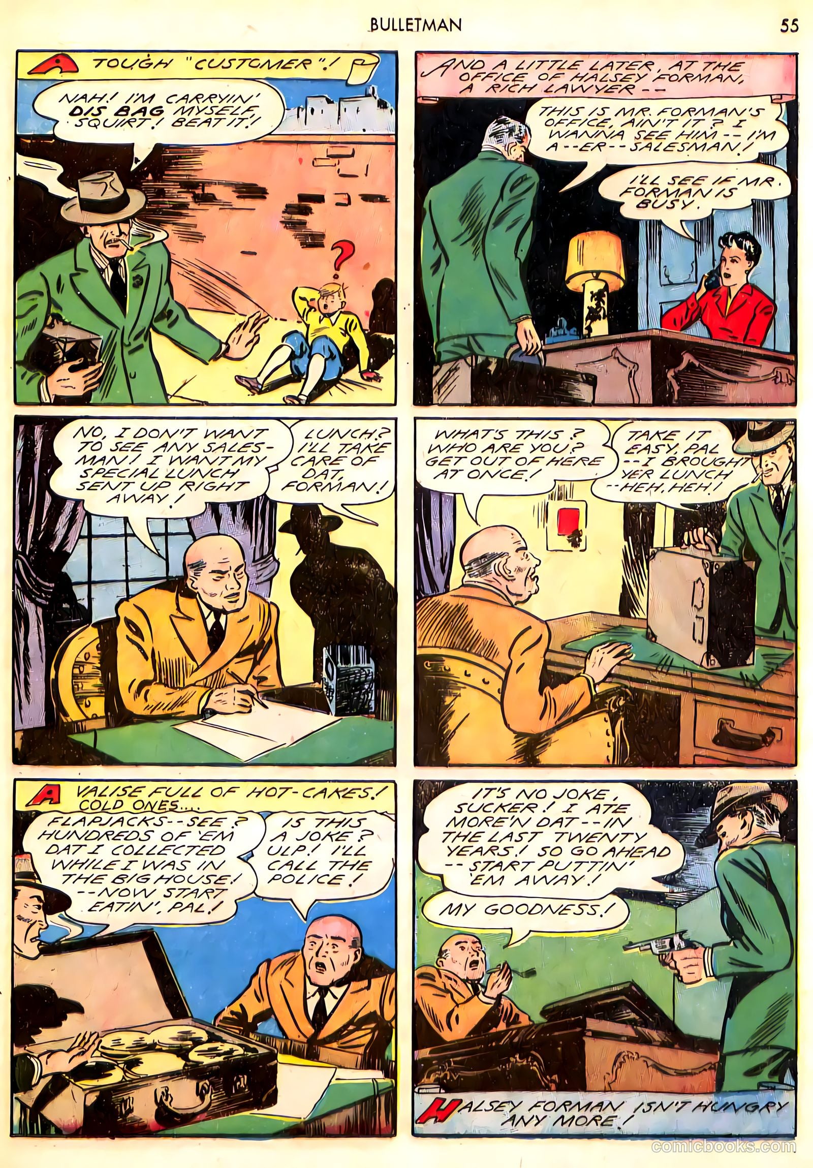 Bulletman #12 (1943) — page 55 of 68
