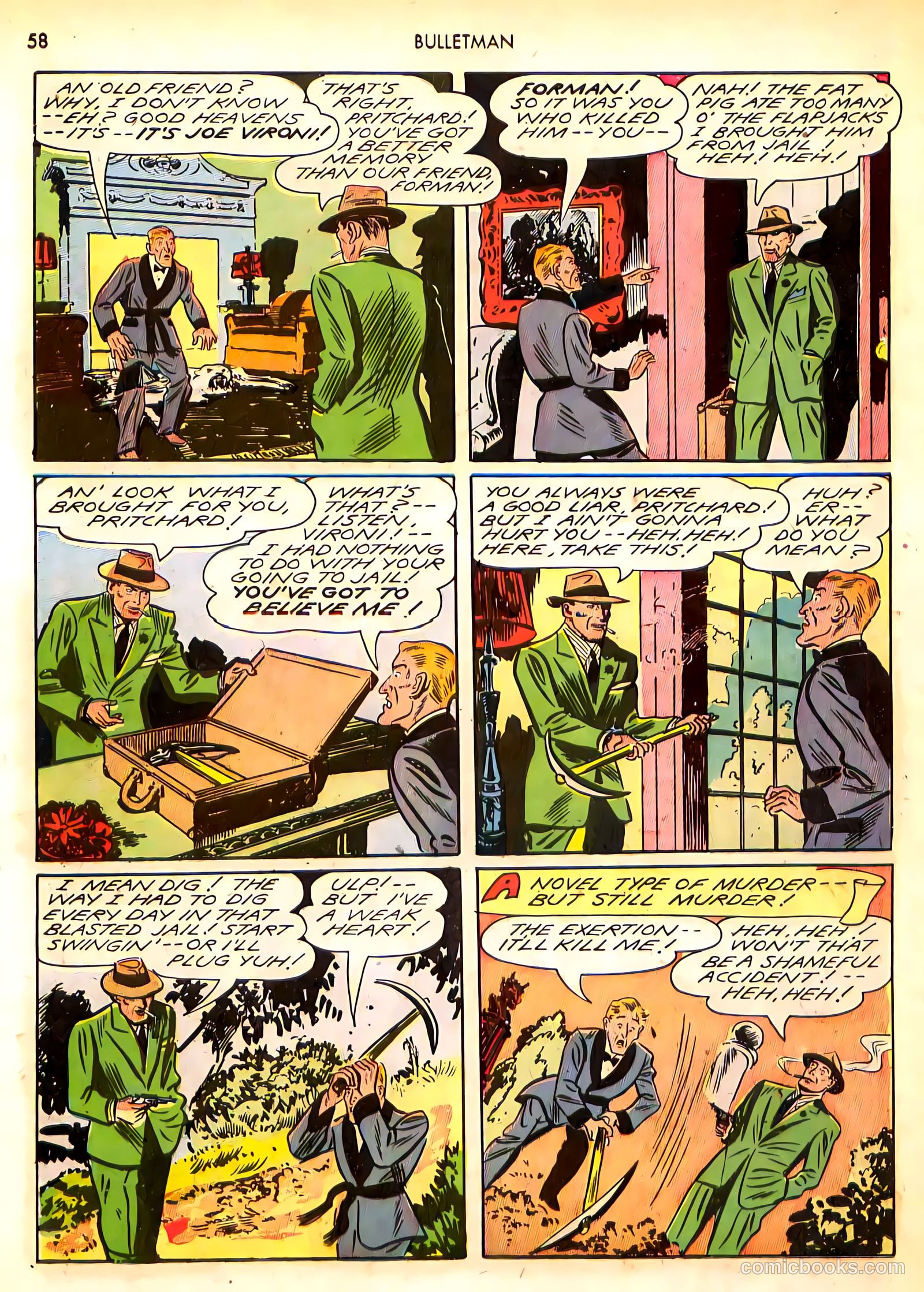 Bulletman #12 (1943) — page 58 of 68