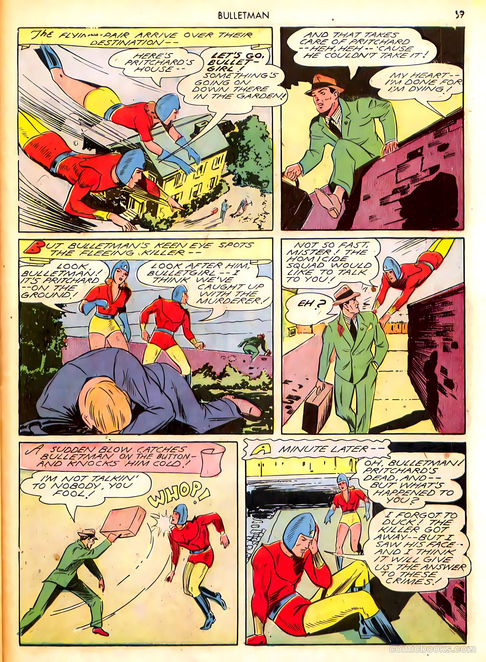 Bulletman #12 (1943) — page 59 of 68