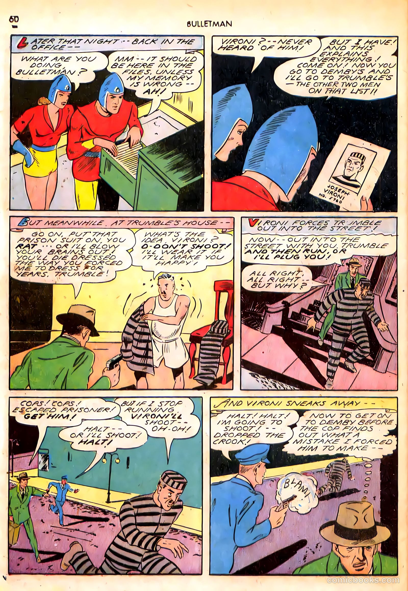 Bulletman #12 (1943) — page 60 of 68