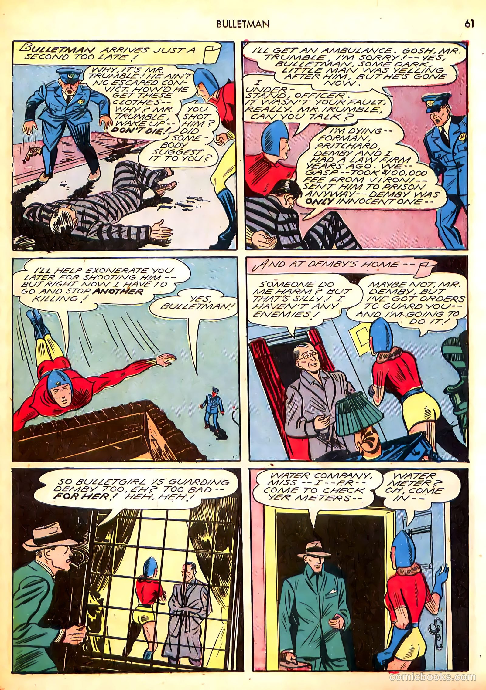 Bulletman #12 (1943) — page 61 of 68