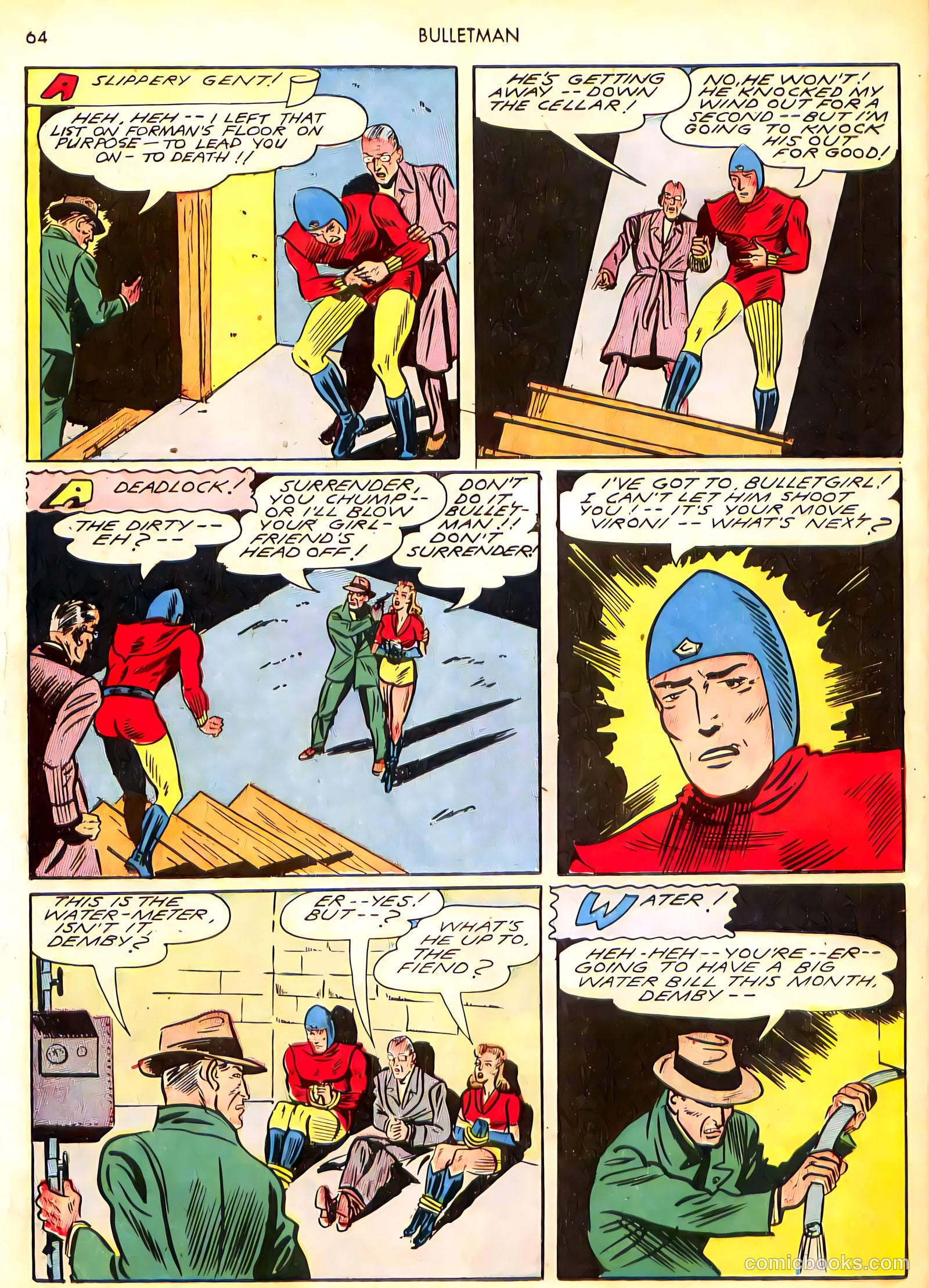 Bulletman #12 (1943) — page 64 of 68