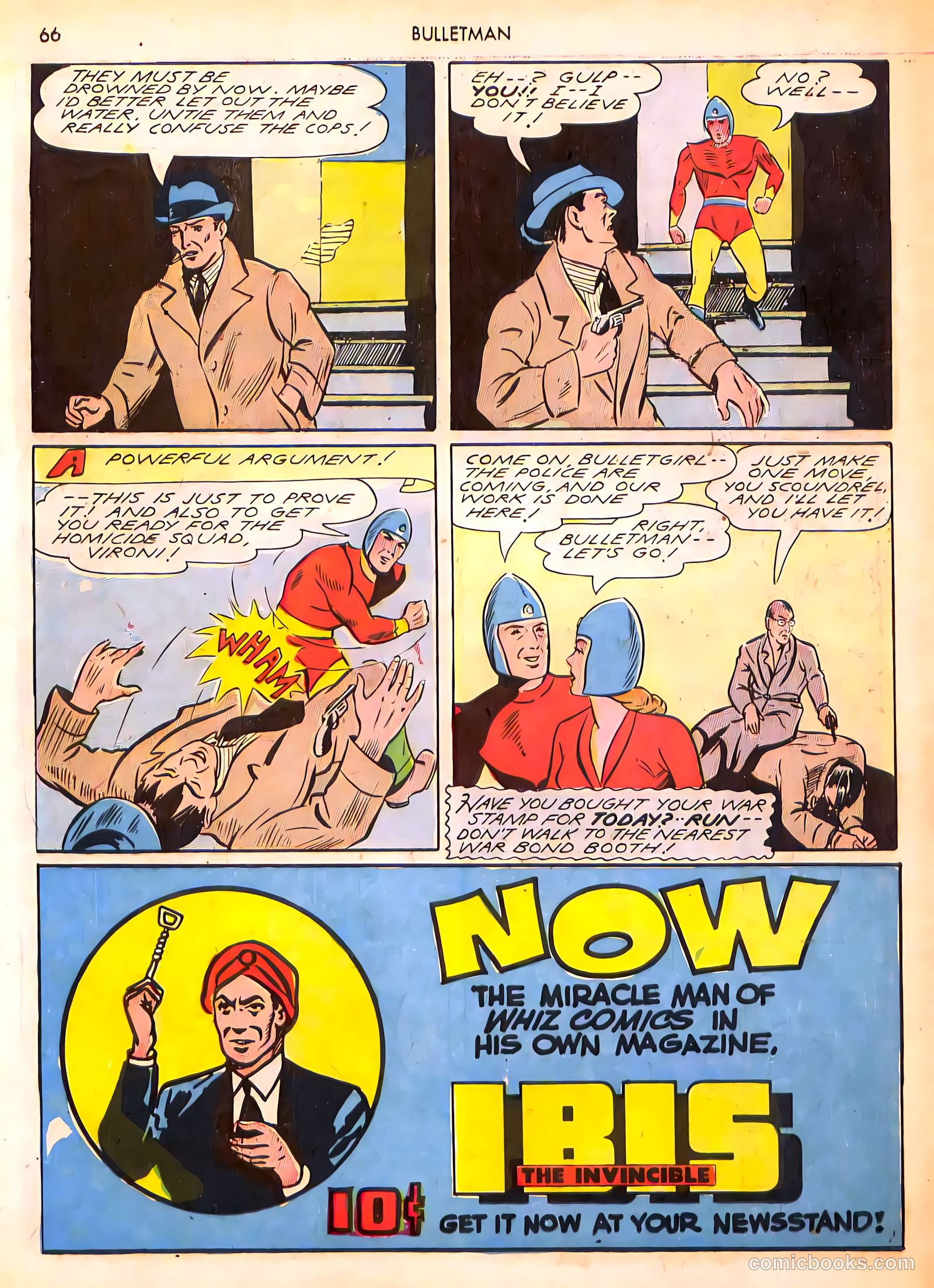 Bulletman #12 (1943) — page 66 of 68