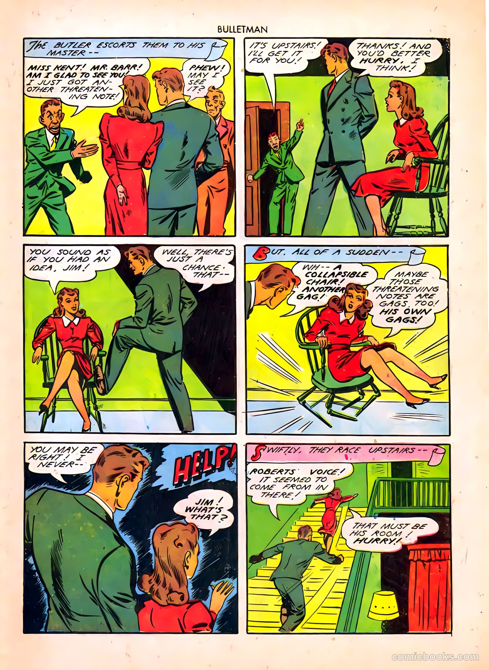Bulletman #14 (1946) — page 7 of 36