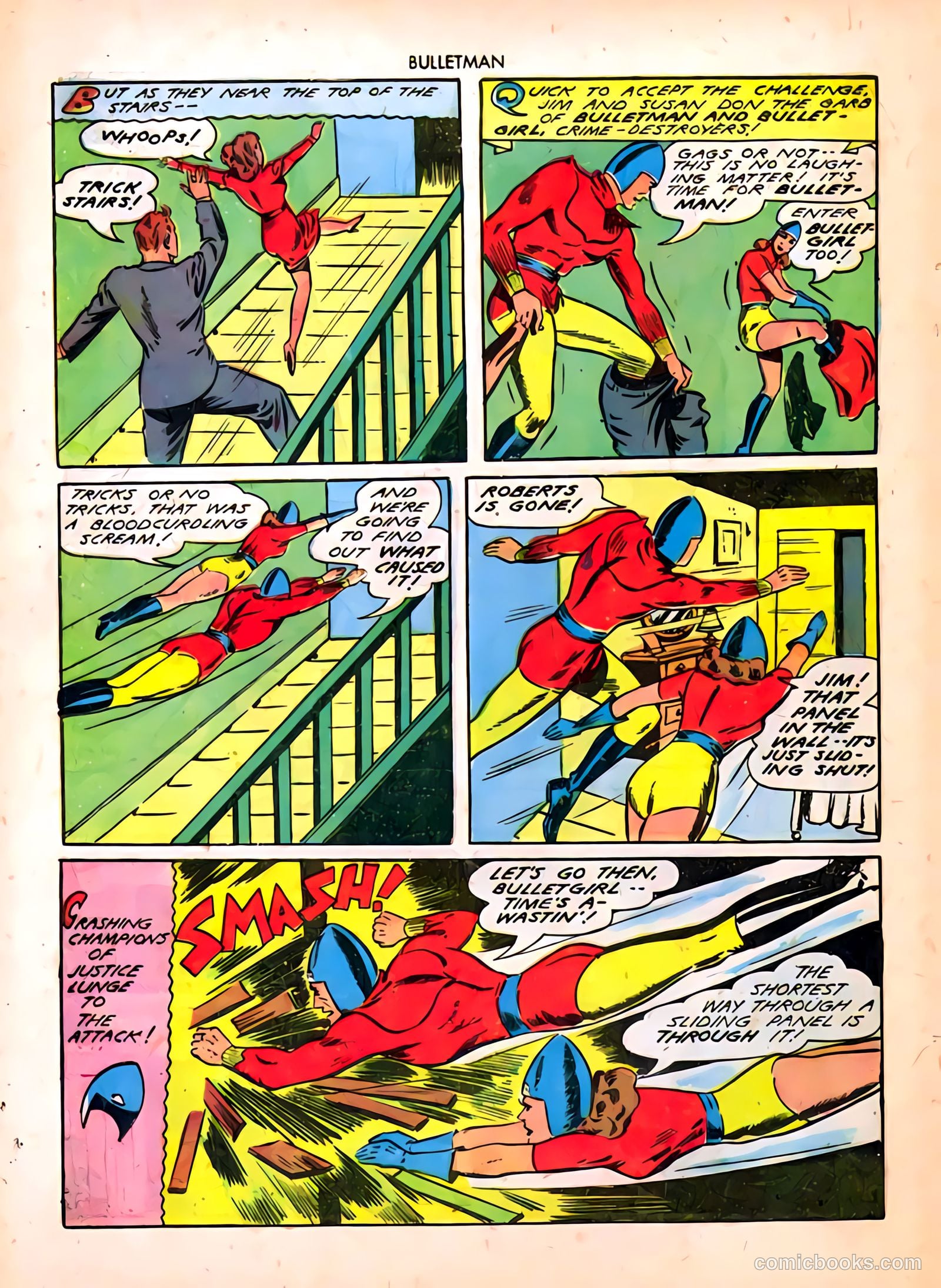 Bulletman #14 (1946) — page 8 of 36
