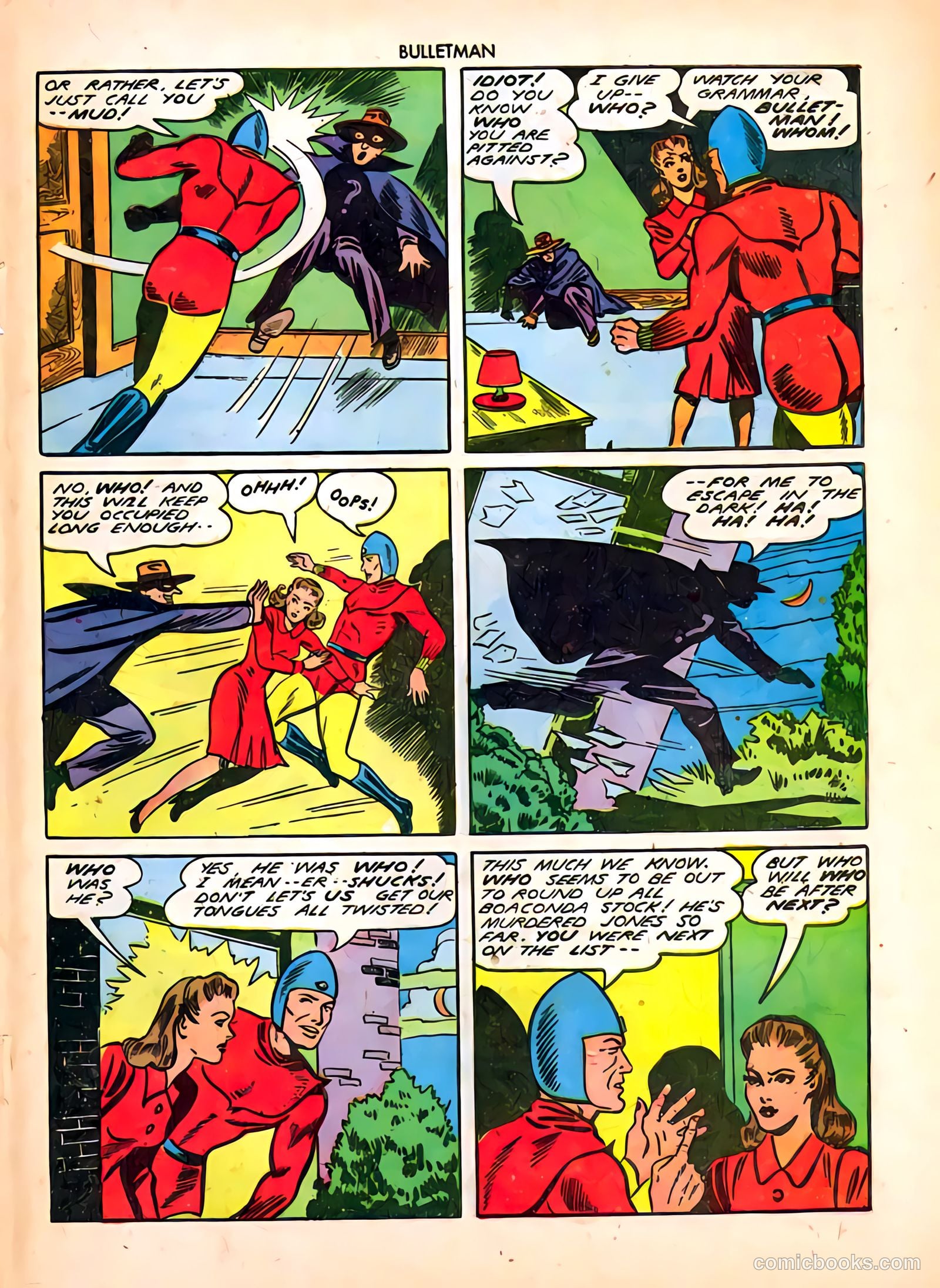 Bulletman #14 (1946) — page 29 of 36