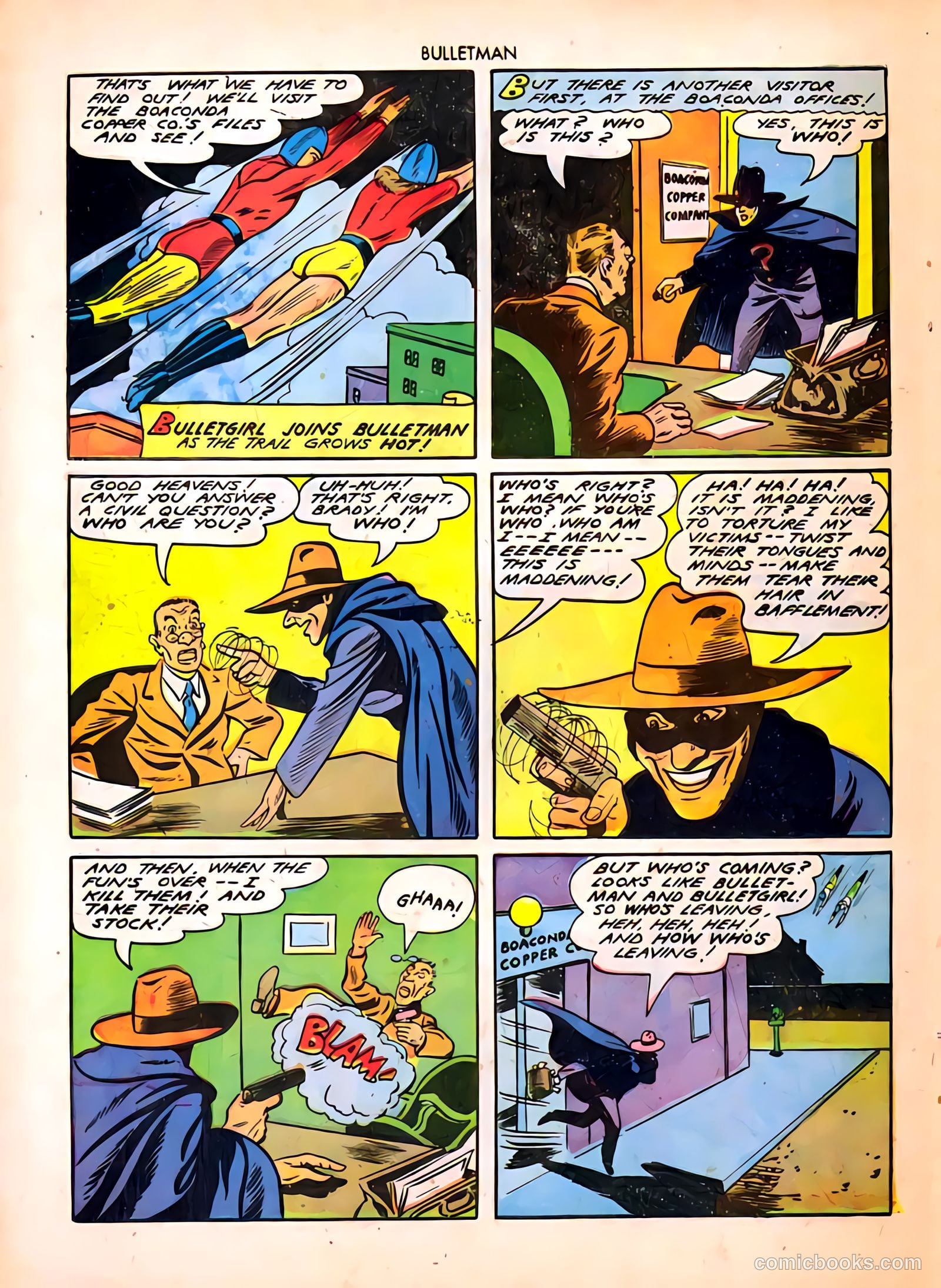 Bulletman #14 (1946) — page 30 of 36