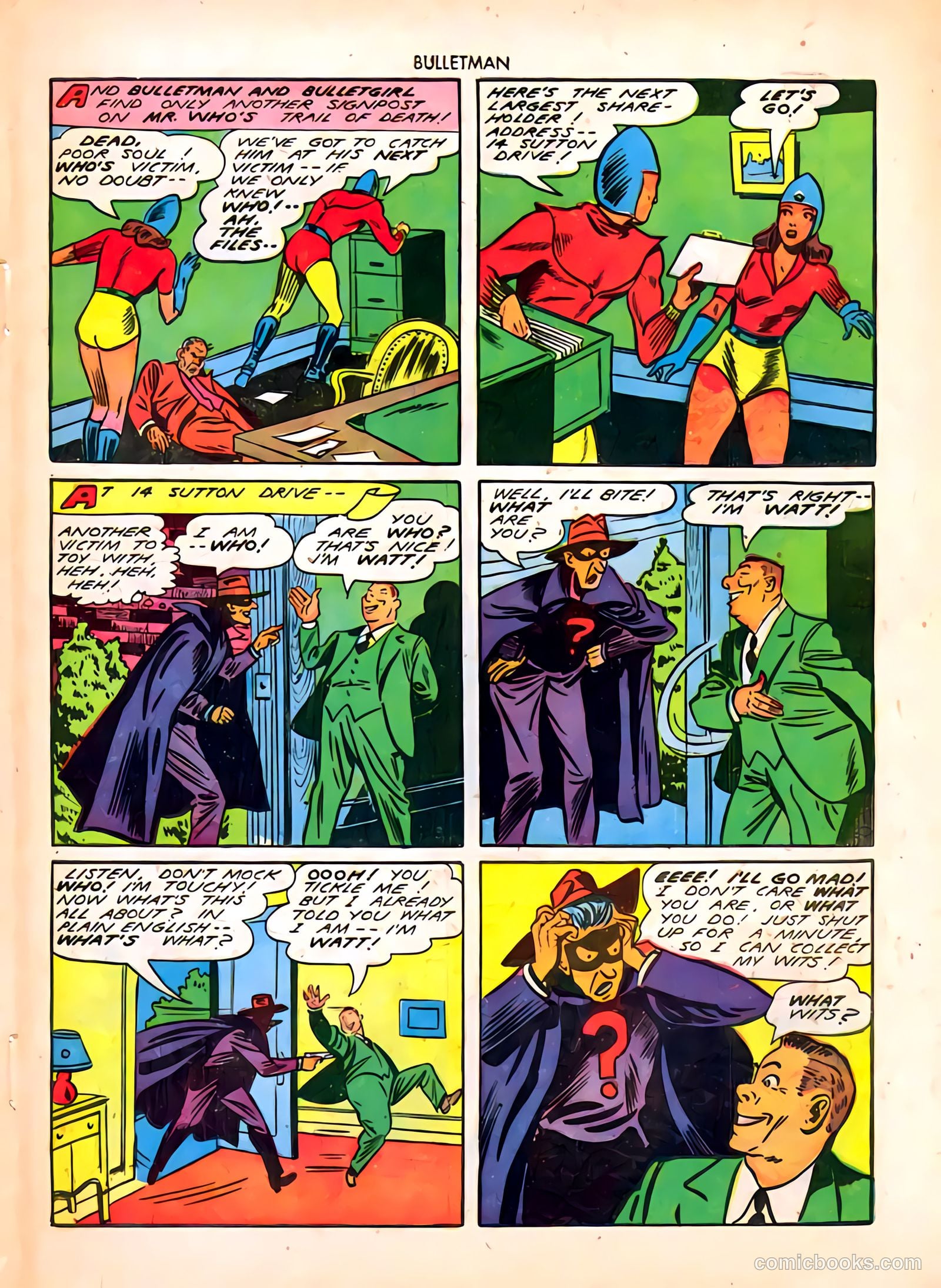 Bulletman #14 (1946) — page 31 of 36