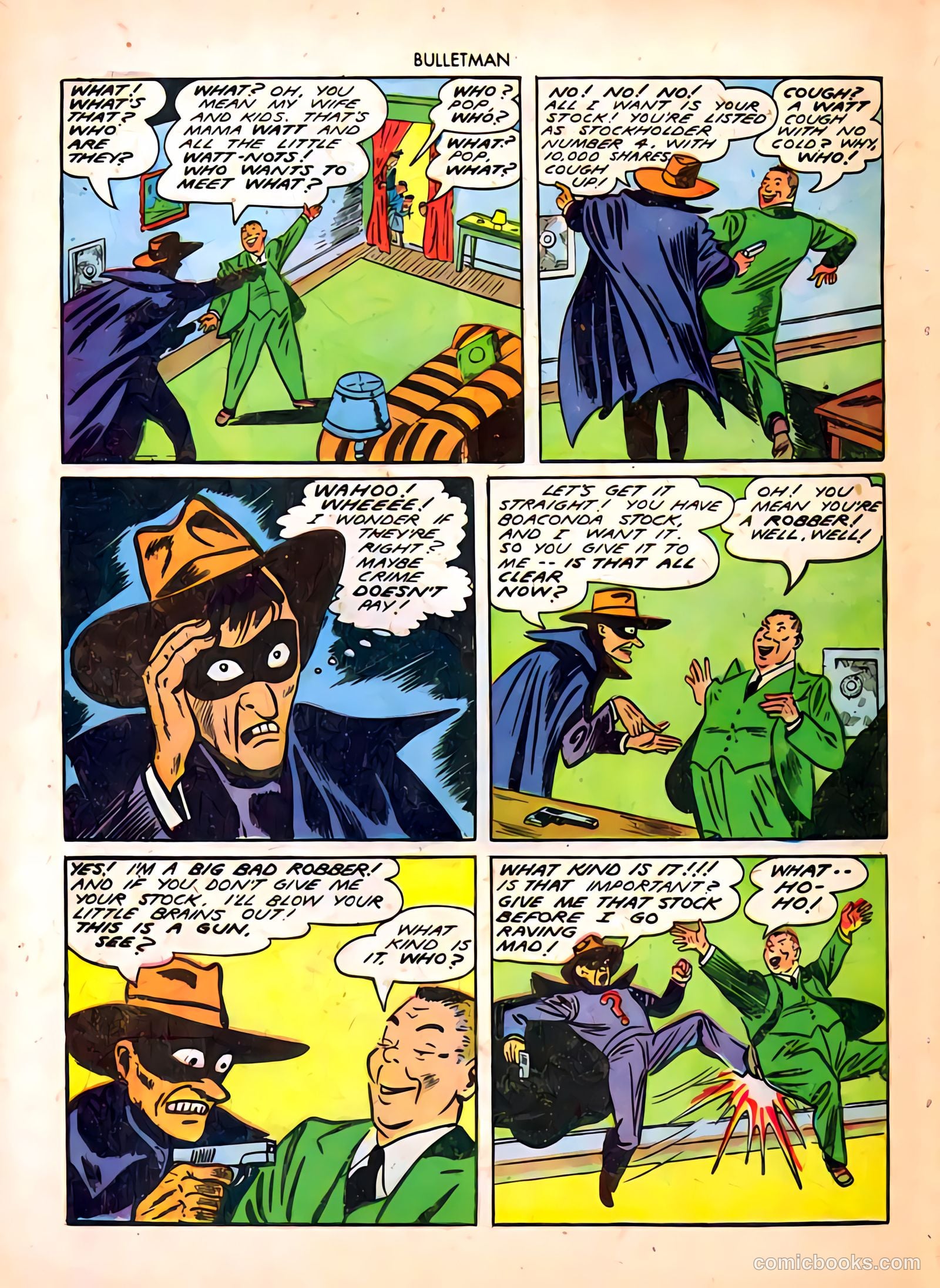 Bulletman #14 (1946) — page 32 of 36