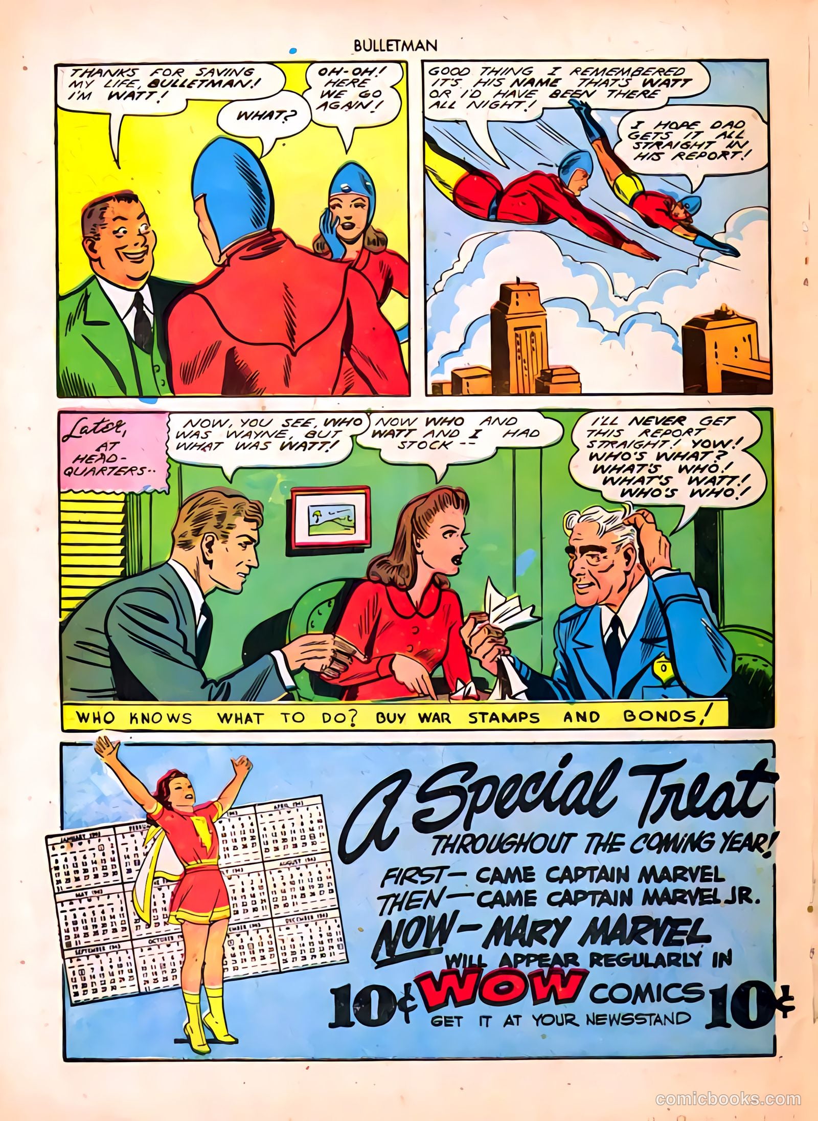 Bulletman #14 (1946) — page 34 of 36