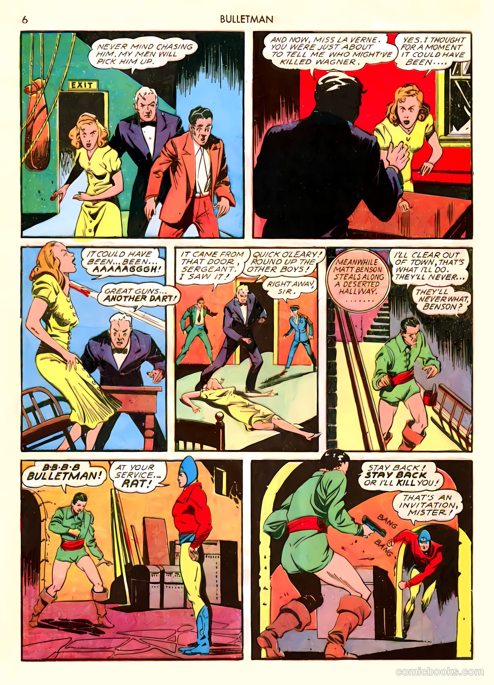 Bulletman #2 (1941) — page 8 of 68