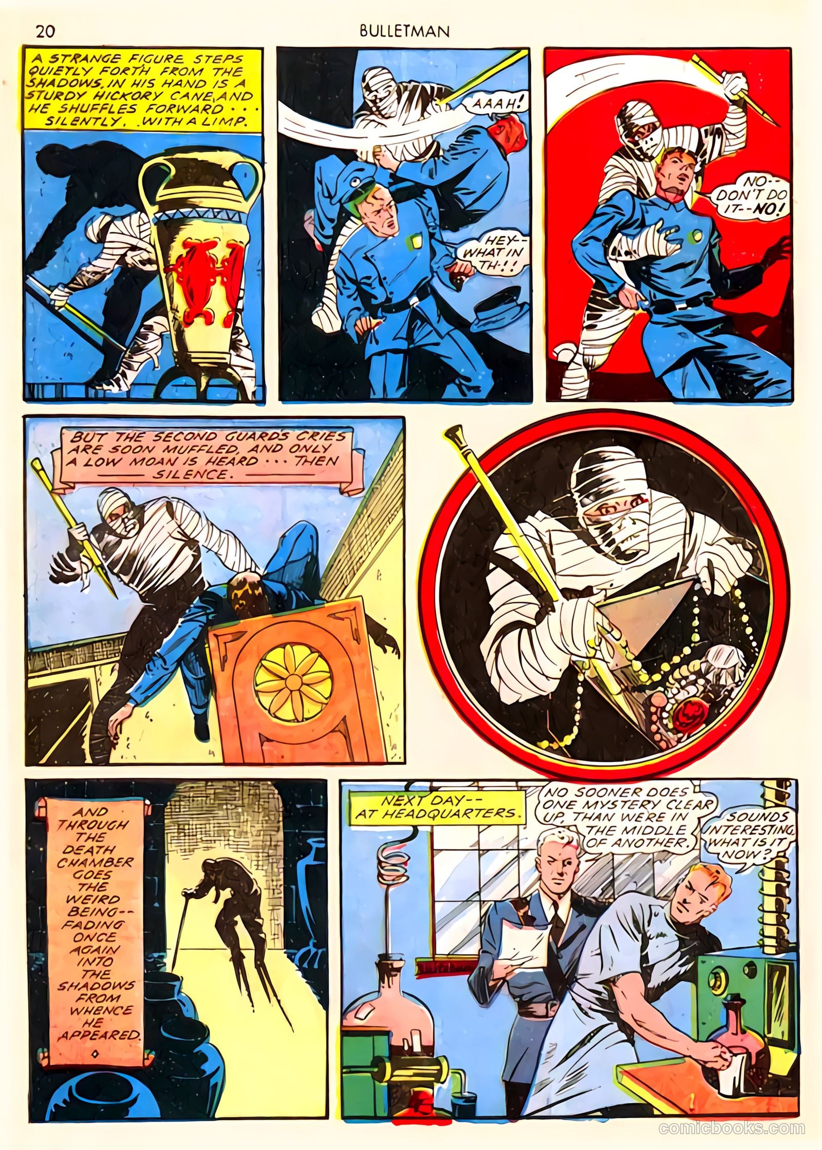 Bulletman #2 (1941) — page 22 of 68