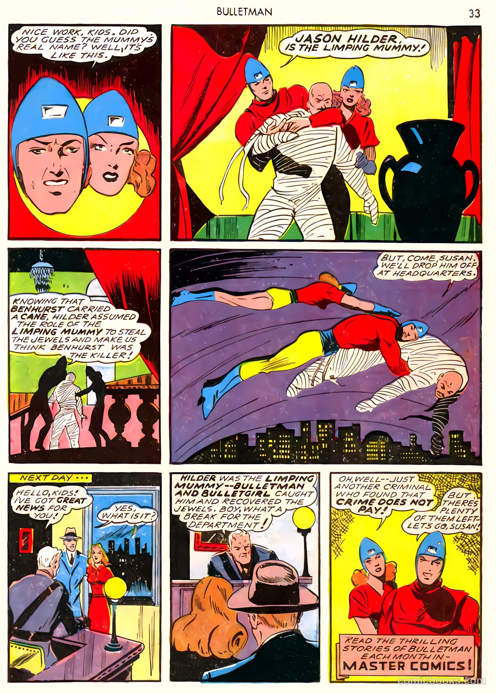 Bulletman #2 (1941) — page 35 of 68
