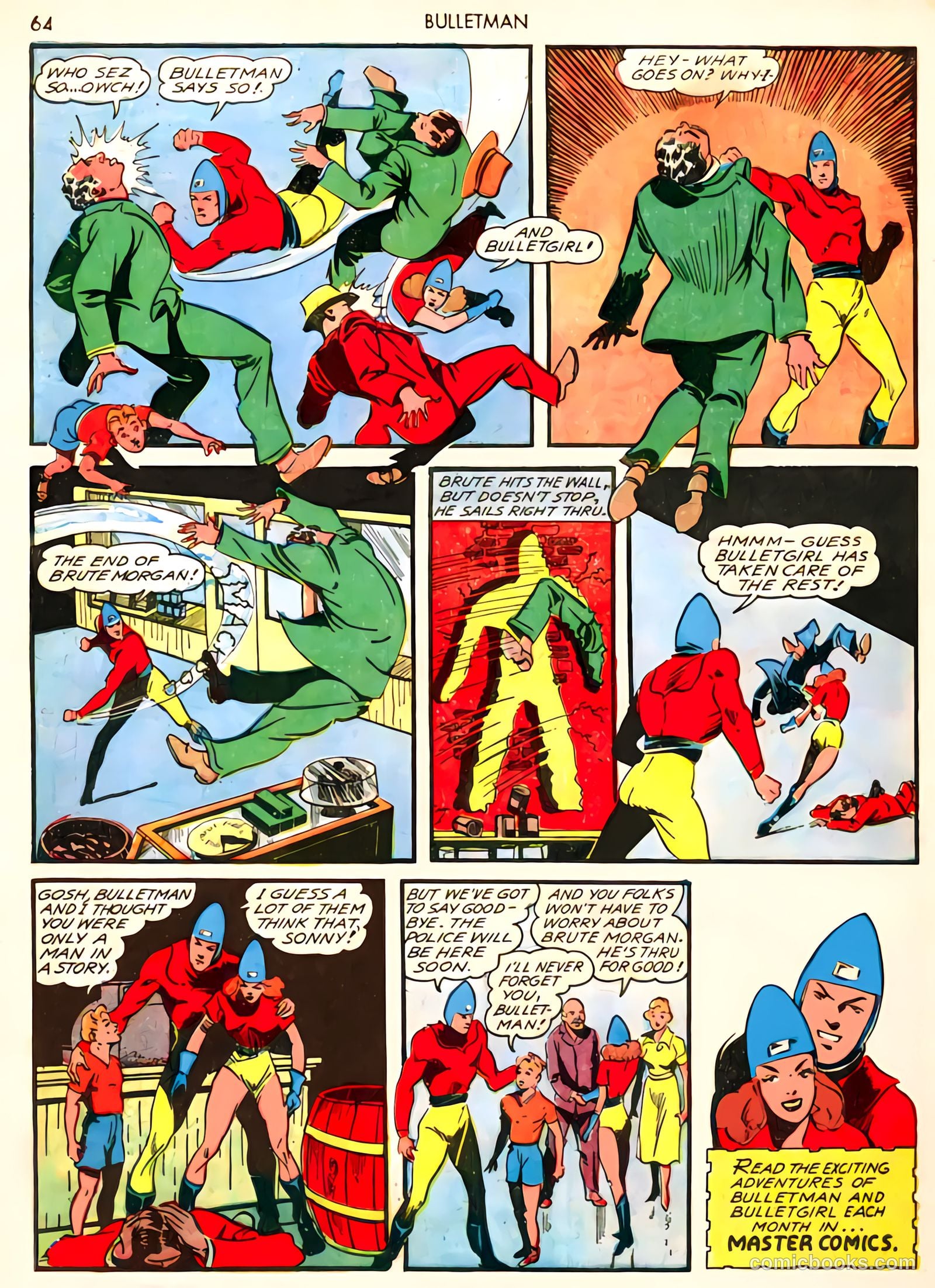 Bulletman #2 (1941) — page 66 of 68