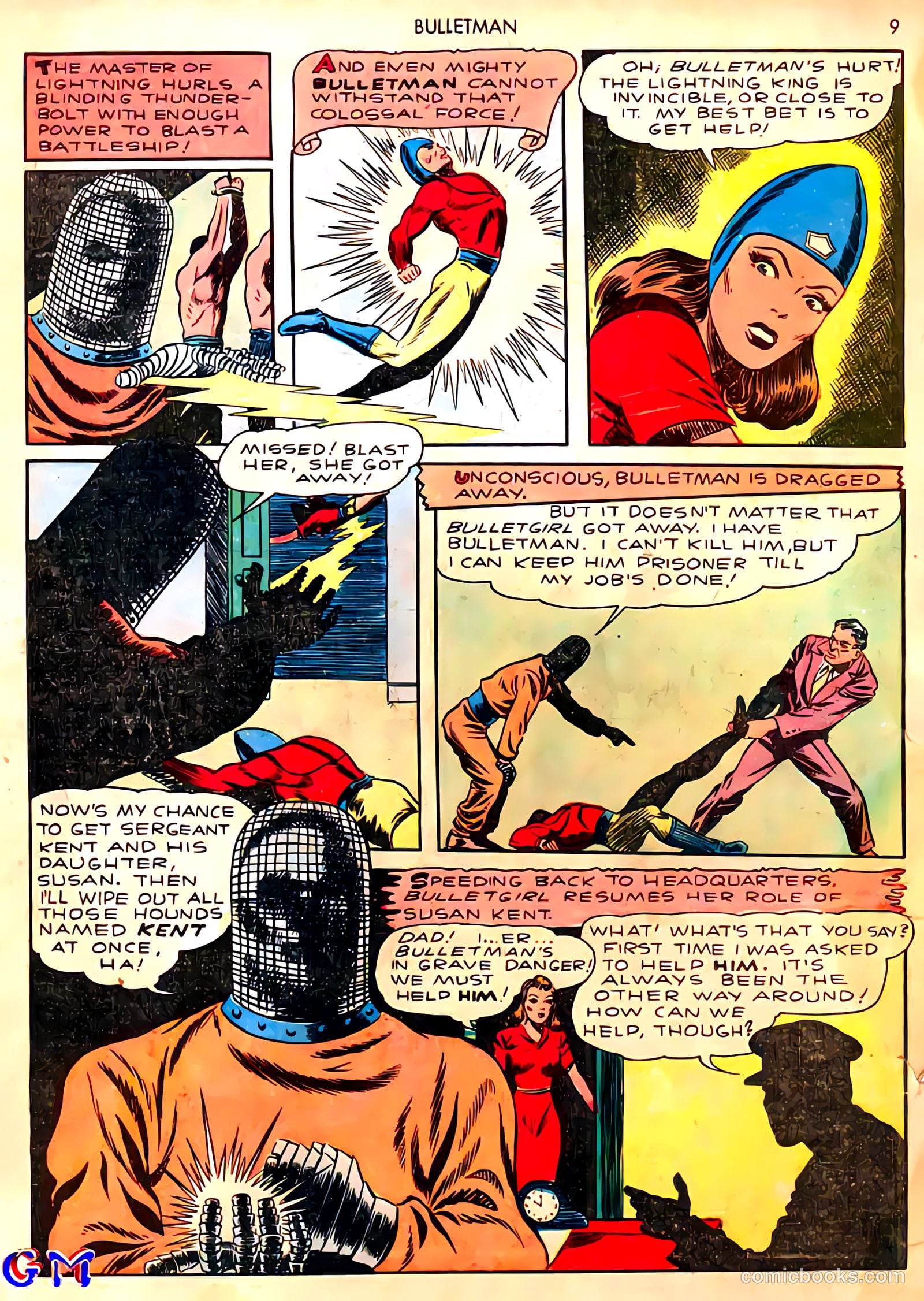 Bulletman #3 (1941) — page 12 of 69