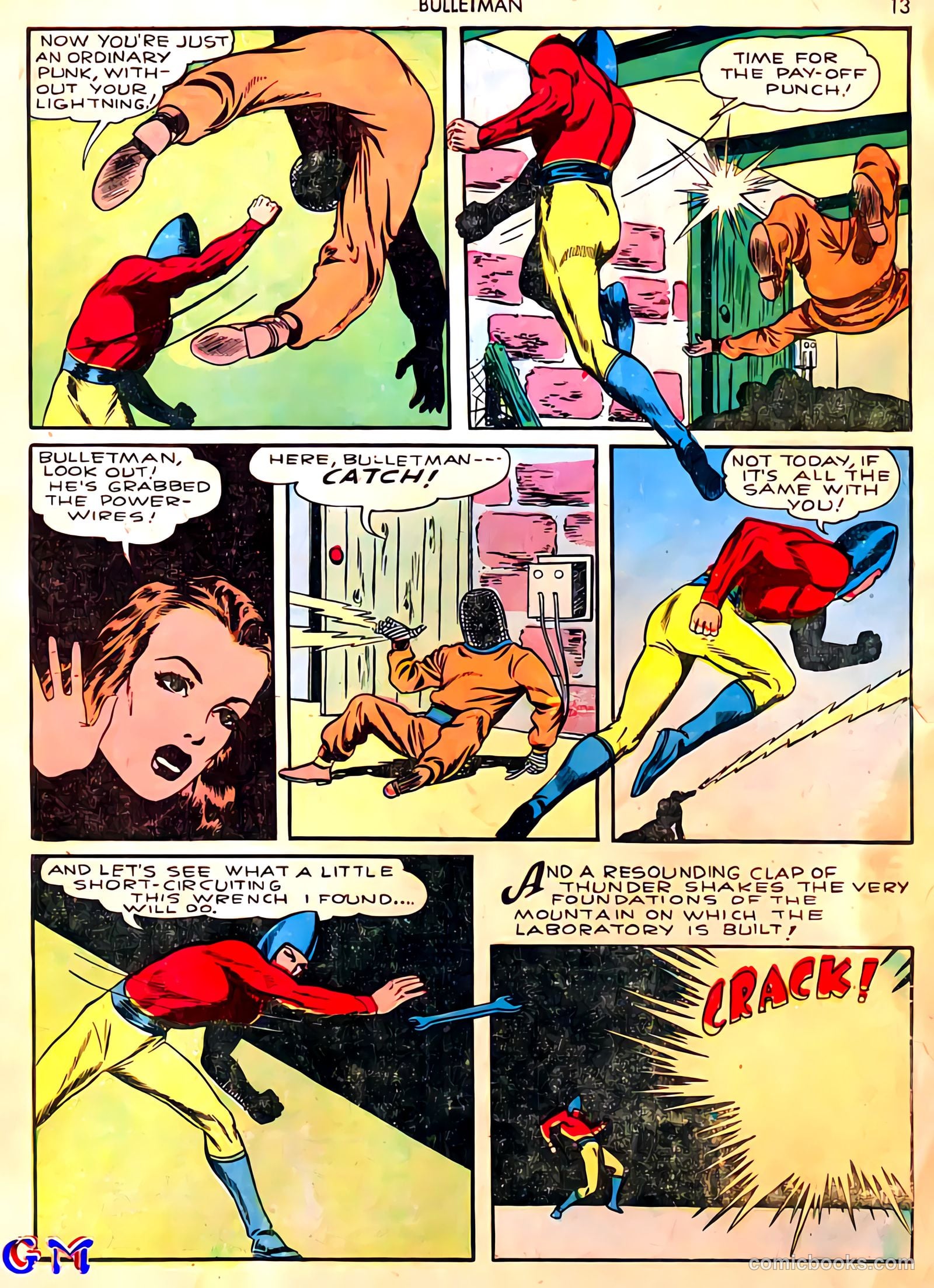 Bulletman #3 (1941) — page 16 of 69