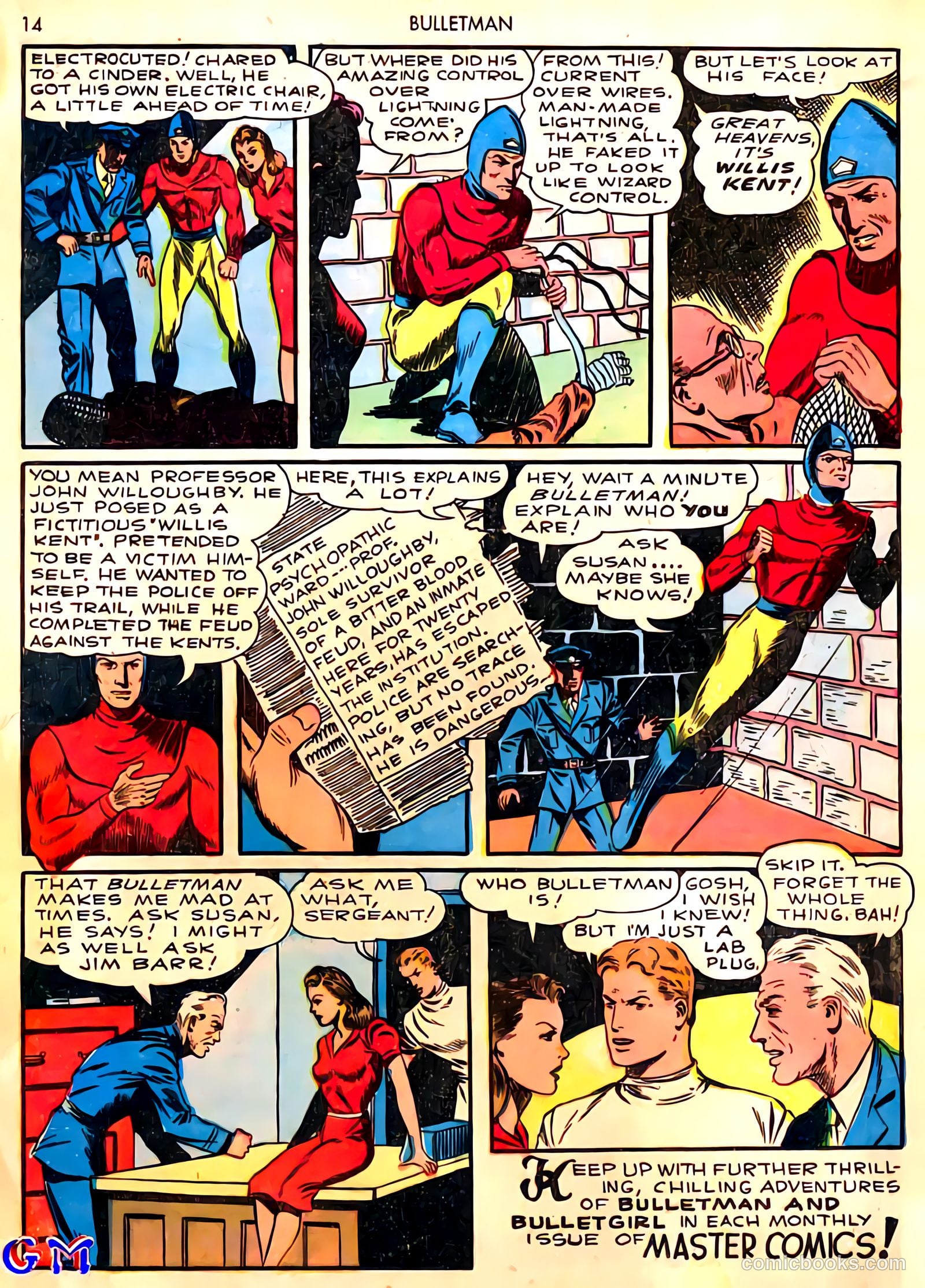 Bulletman #3 (1941) — page 17 of 69