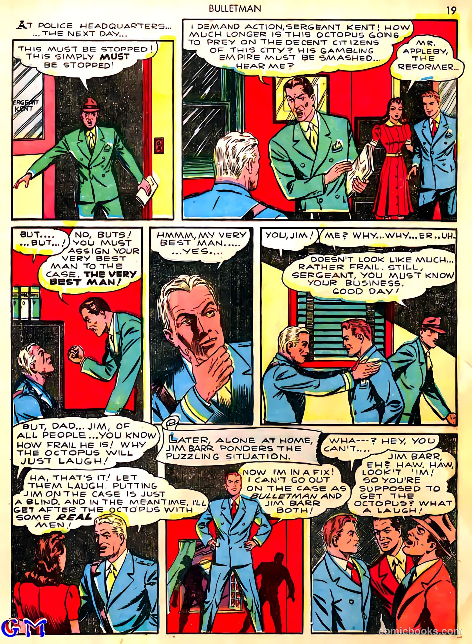 Bulletman #3 (1941) — page 22 of 69