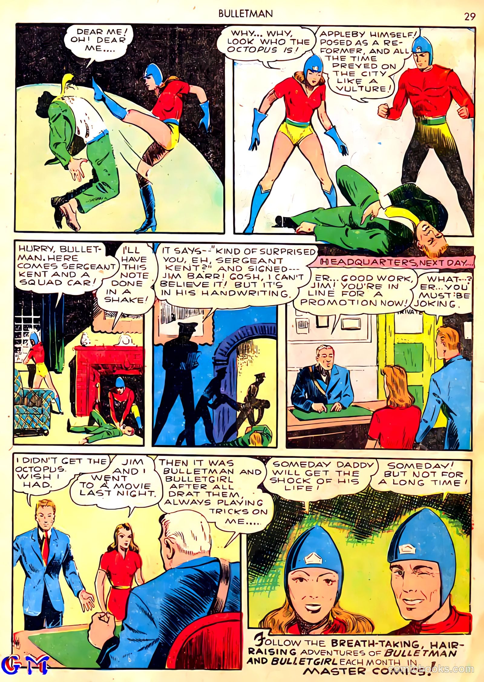 Bulletman #3 (1941) — page 32 of 69