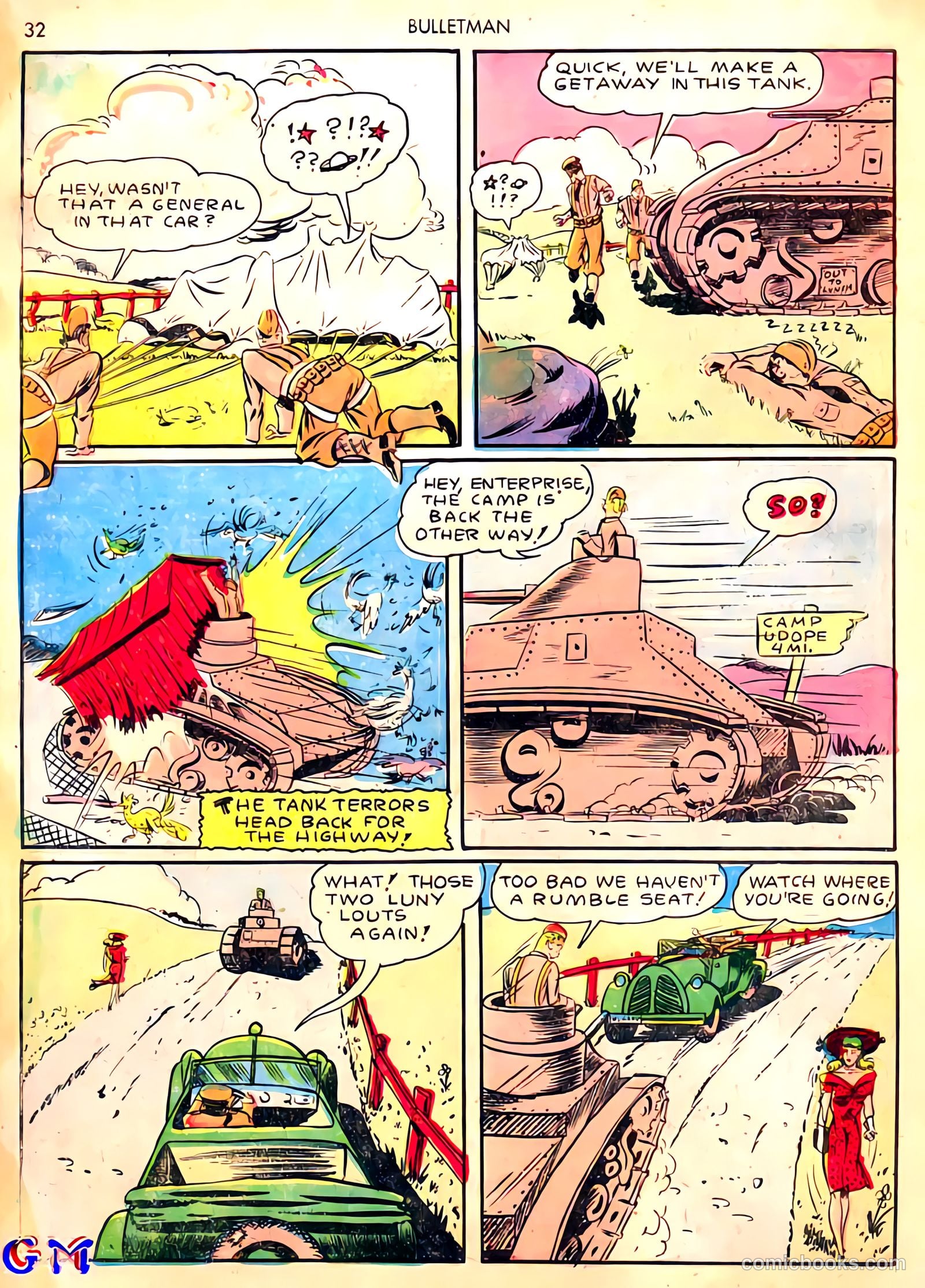 Bulletman #3 (1941) — page 35 of 69