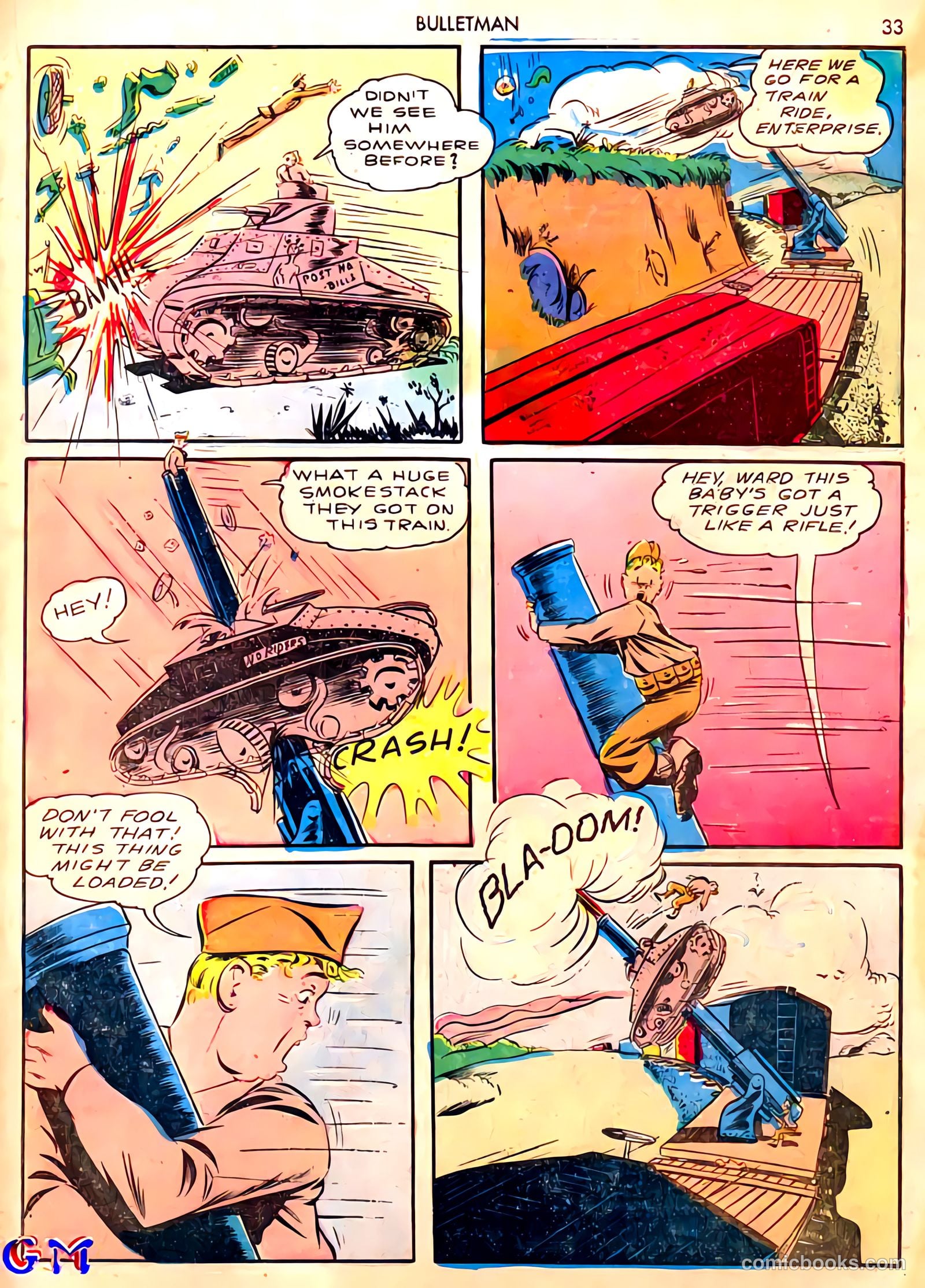 Bulletman #3 (1941) — page 36 of 69