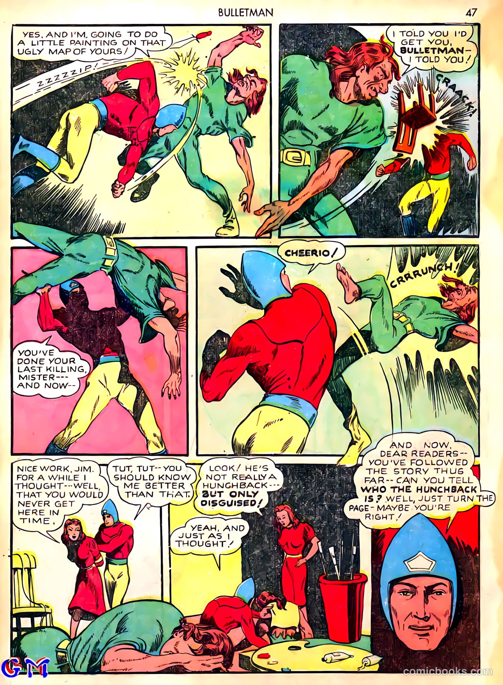 Bulletman #3 (1941) — page 50 of 69