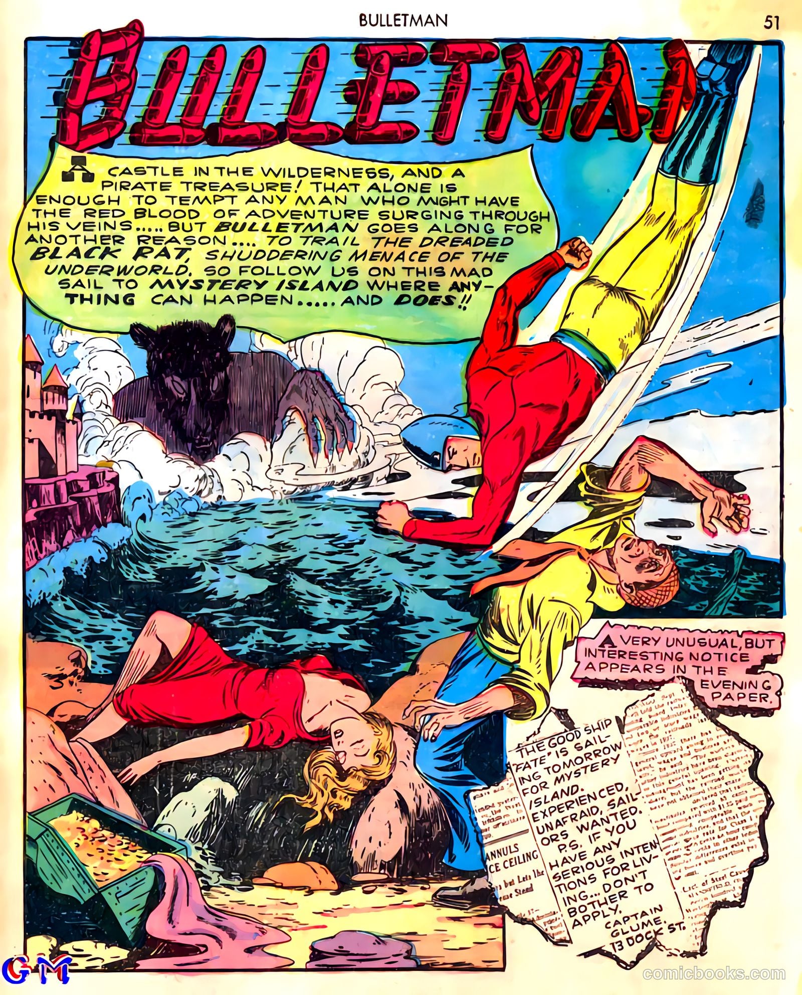 Bulletman #3 (1941) — page 54 of 69