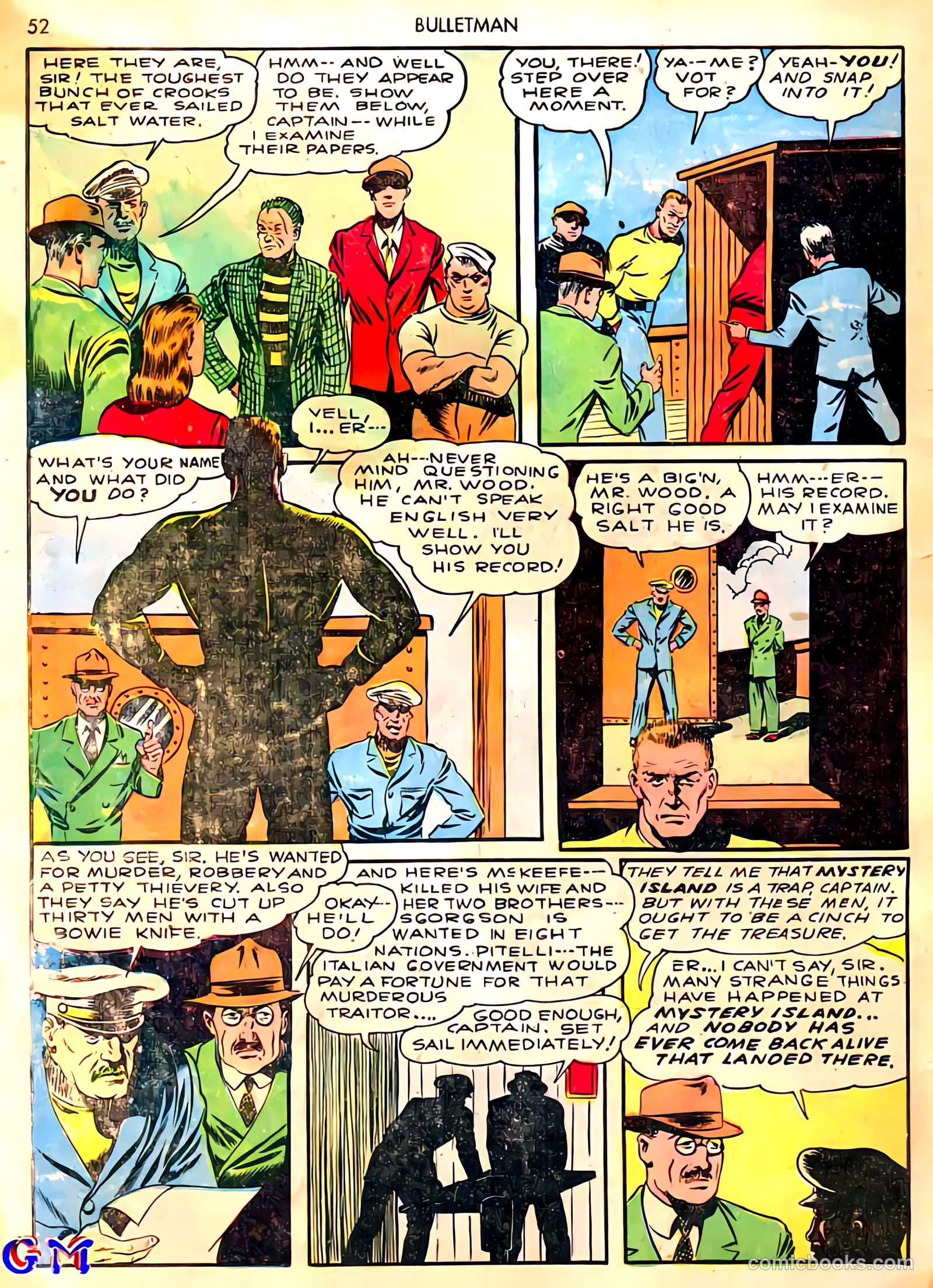 Bulletman #3 (1941) — page 55 of 69