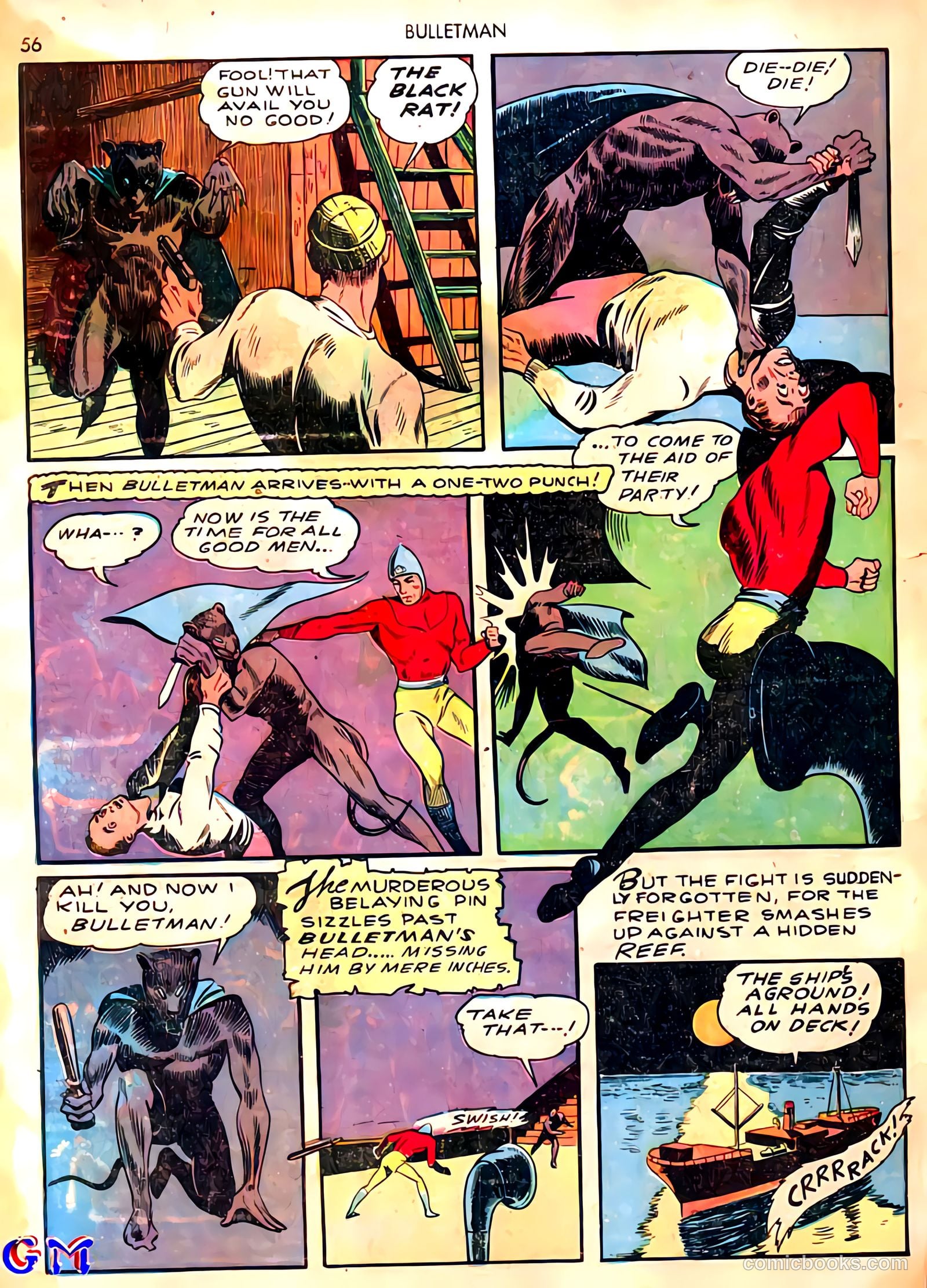 Bulletman #3 (1941) — page 59 of 69