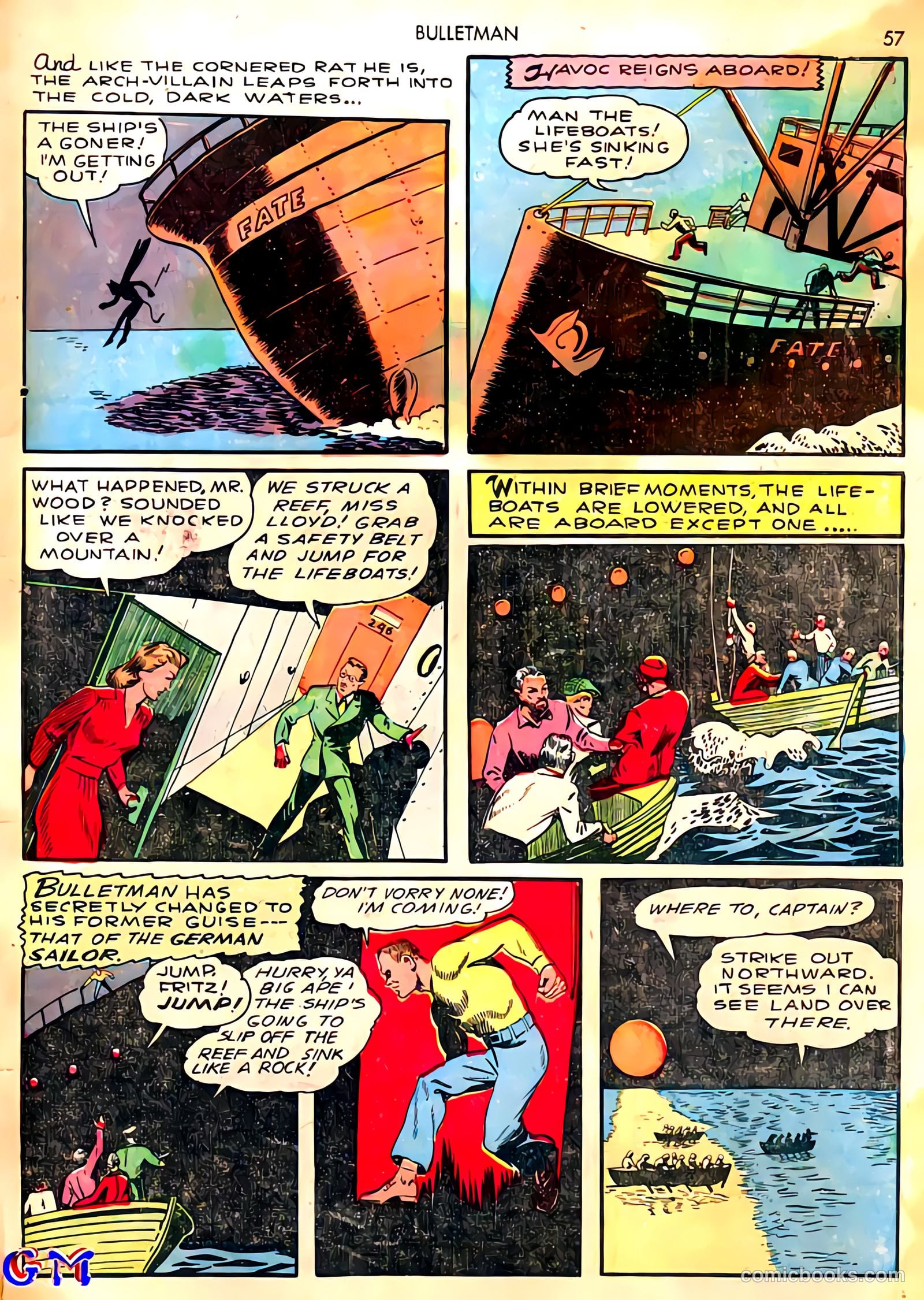 Bulletman #3 (1941) — page 60 of 69