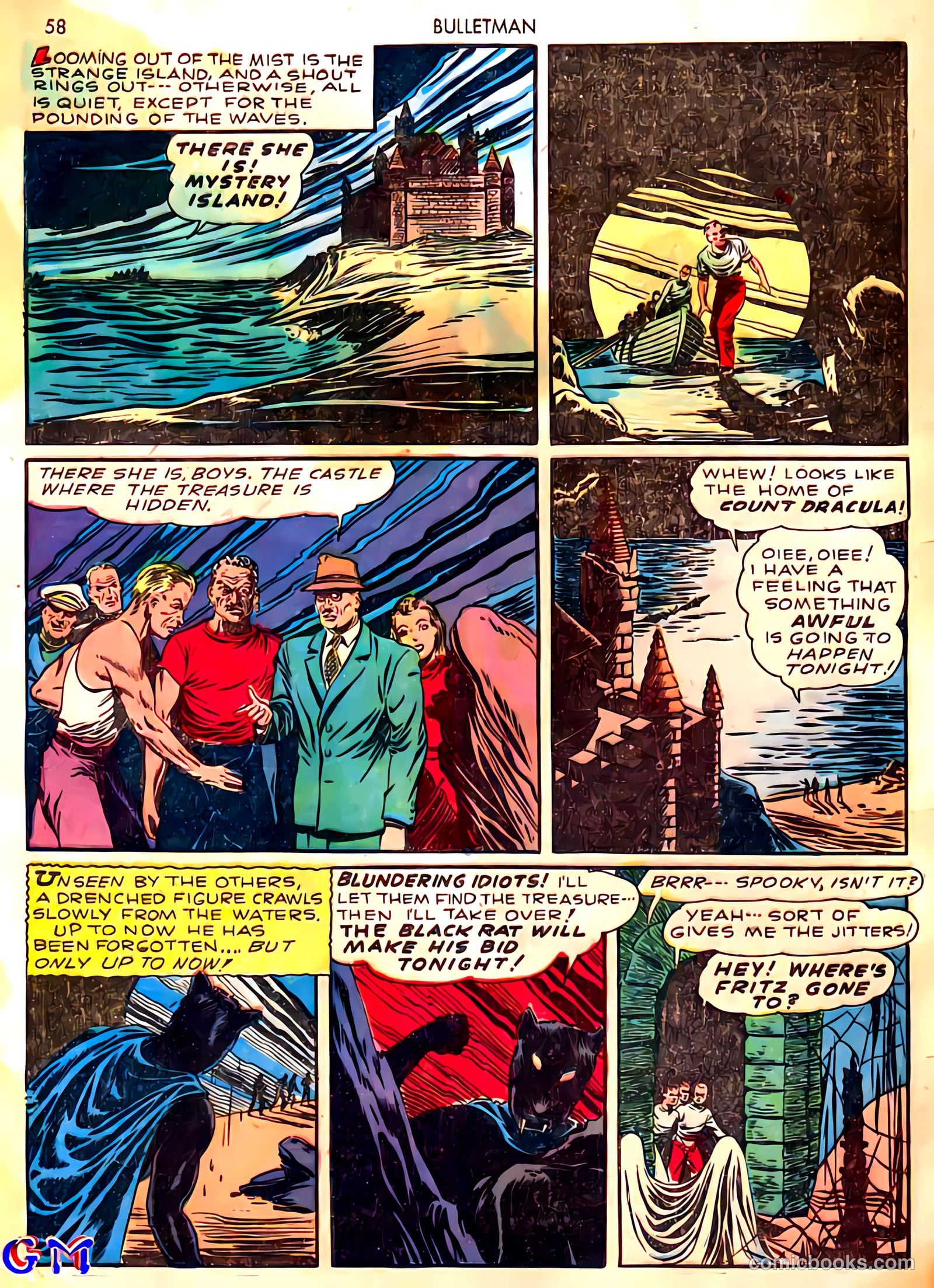 Bulletman #3 (1941) — page 61 of 69