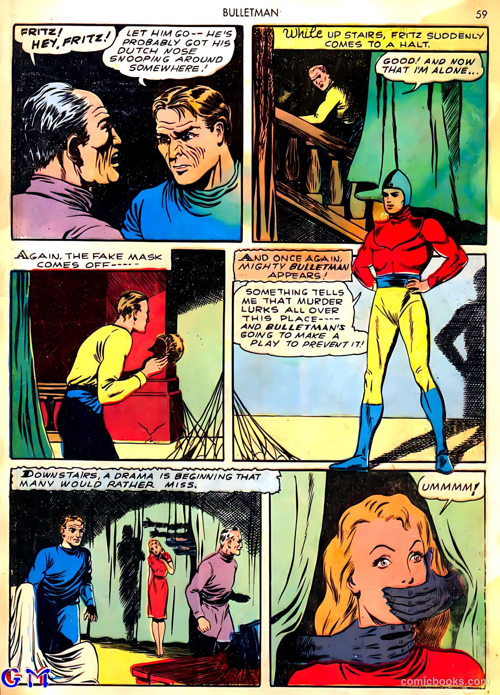 Bulletman #3 (1941) — page 62 of 69
