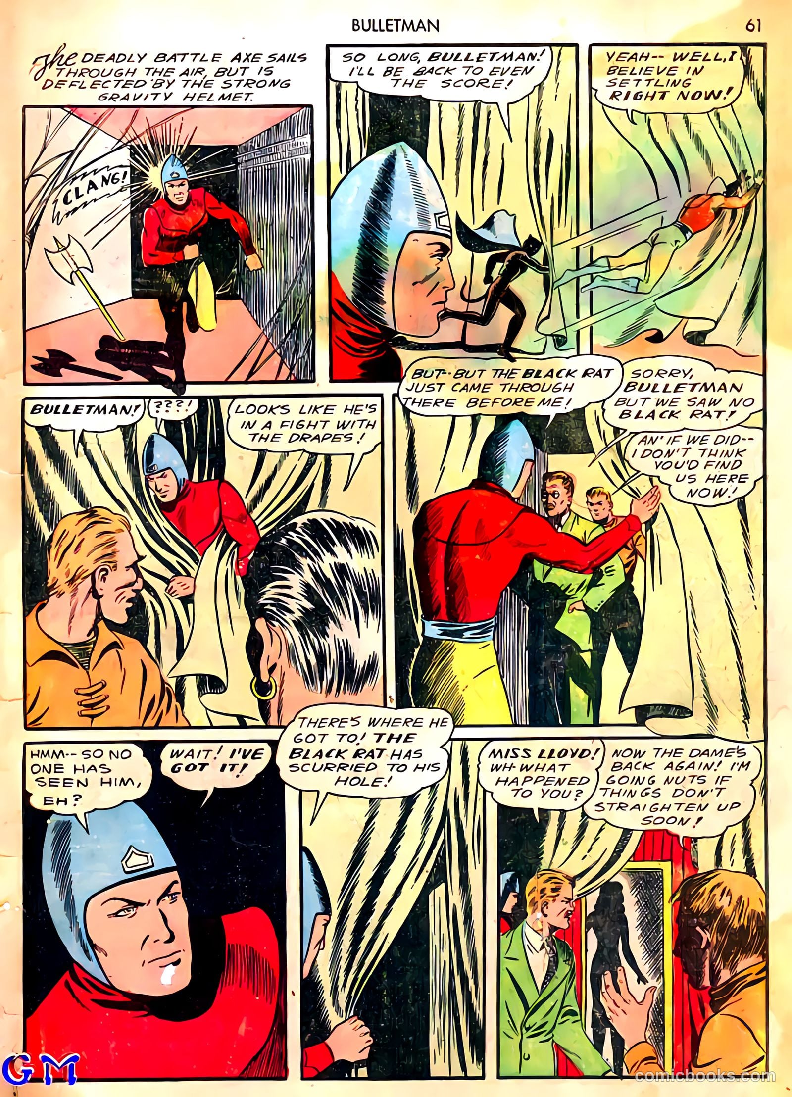 Bulletman #3 (1941) — page 64 of 69