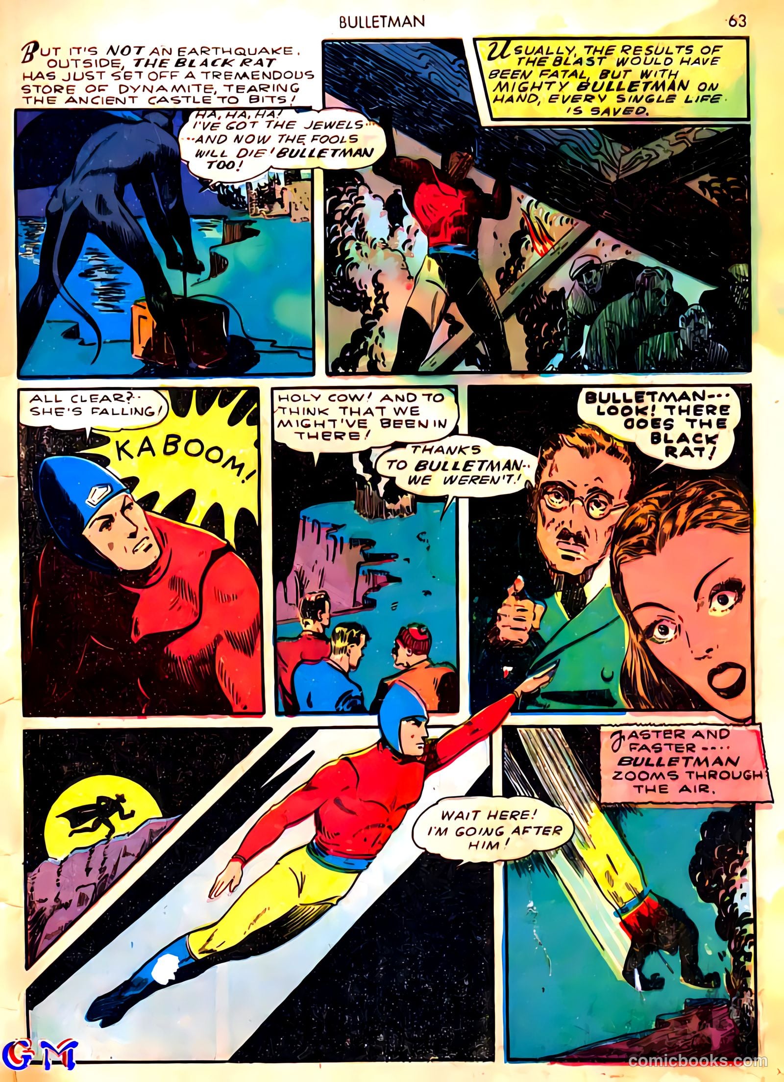 Bulletman #3 (1941) — page 66 of 69
