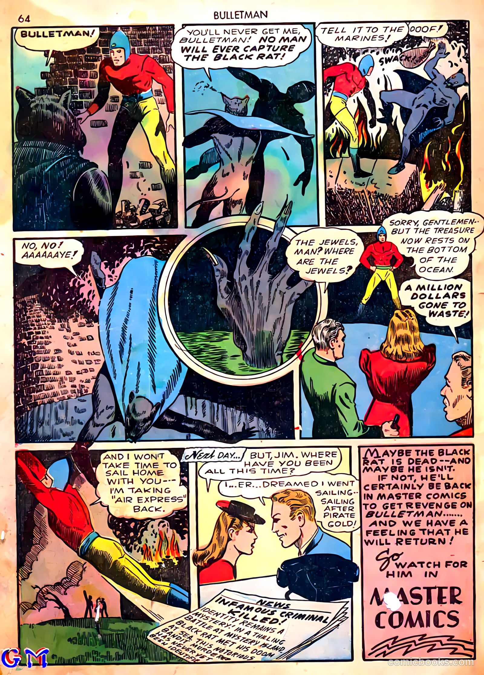 Bulletman #3 (1941) — page 67 of 69
