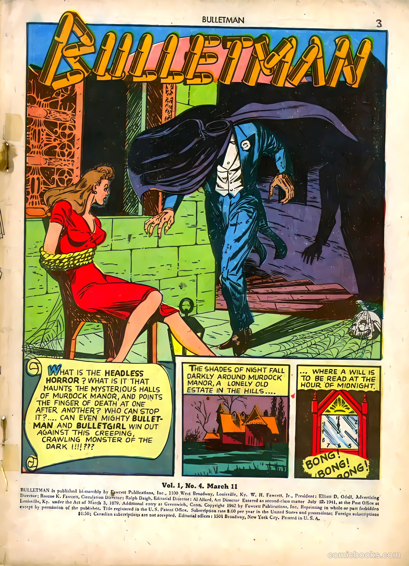 Bulletman #4 (1942) — page 3 of 68