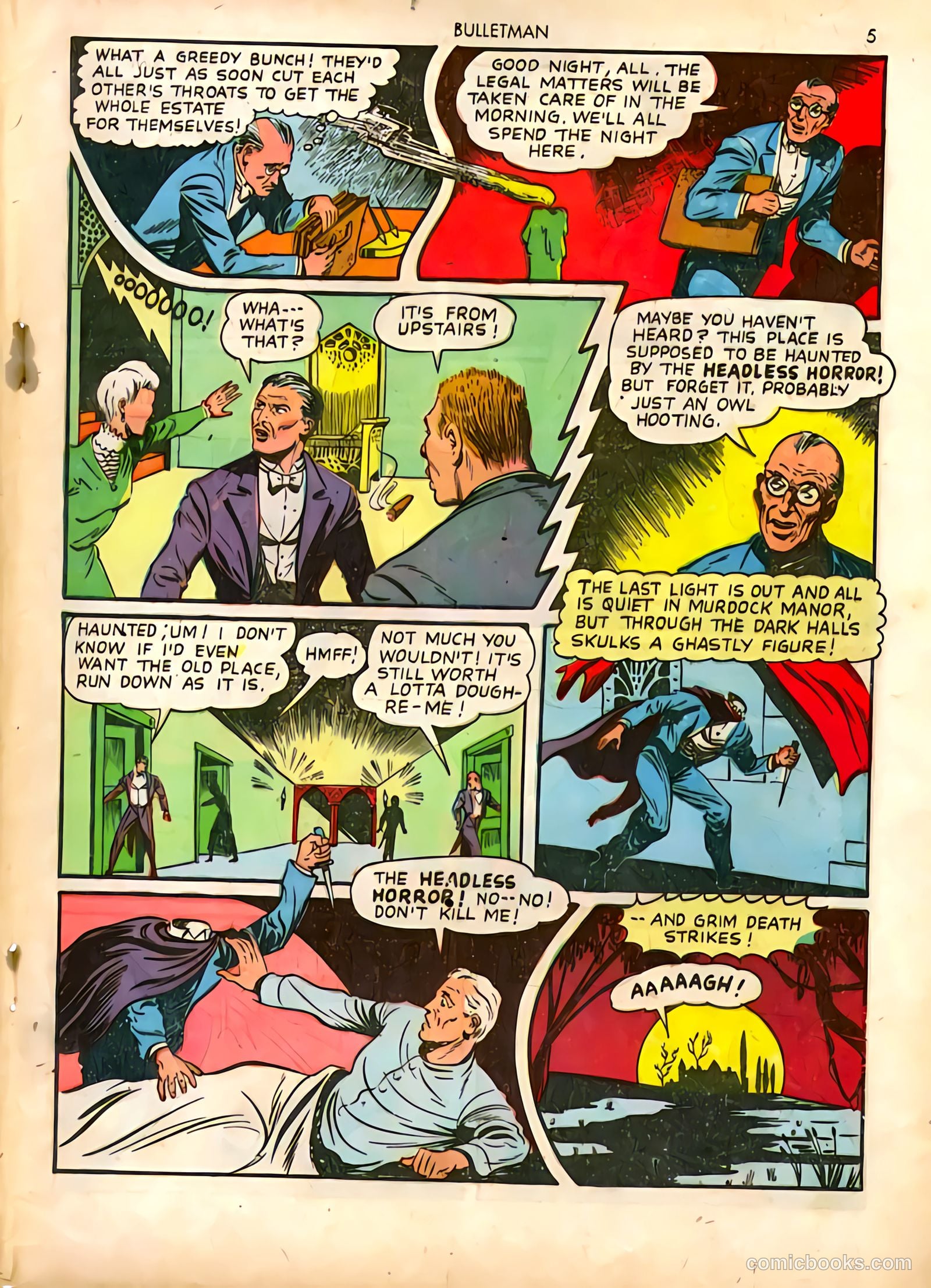 Bulletman #4 (1942) — page 5 of 68