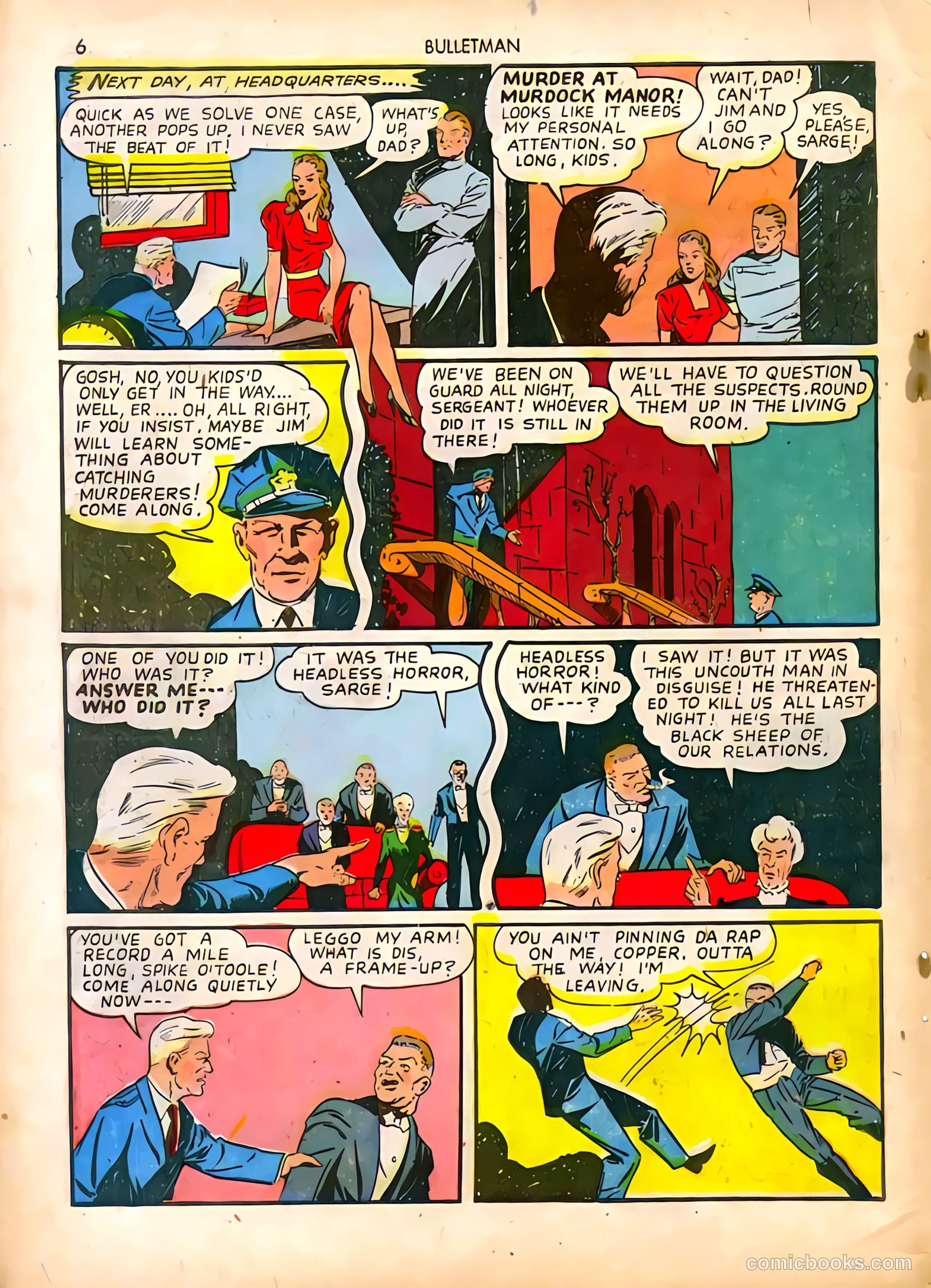 Bulletman #4 (1942) — page 6 of 68