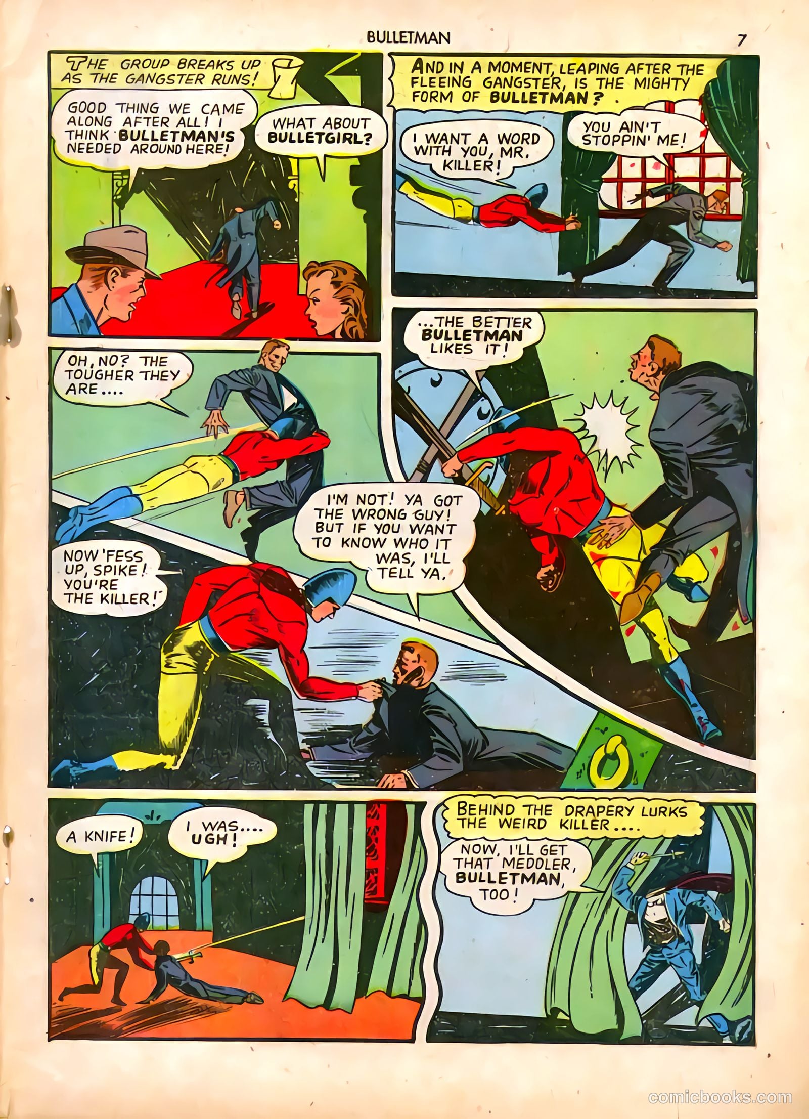 Bulletman #4 (1942) — page 7 of 68