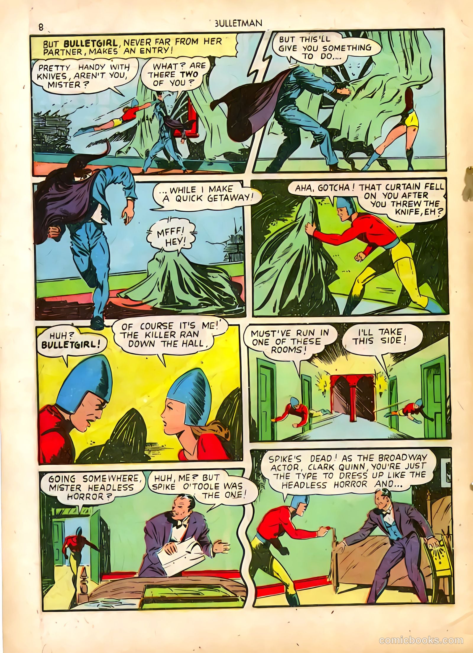 Bulletman #4 (1942) — page 8 of 68