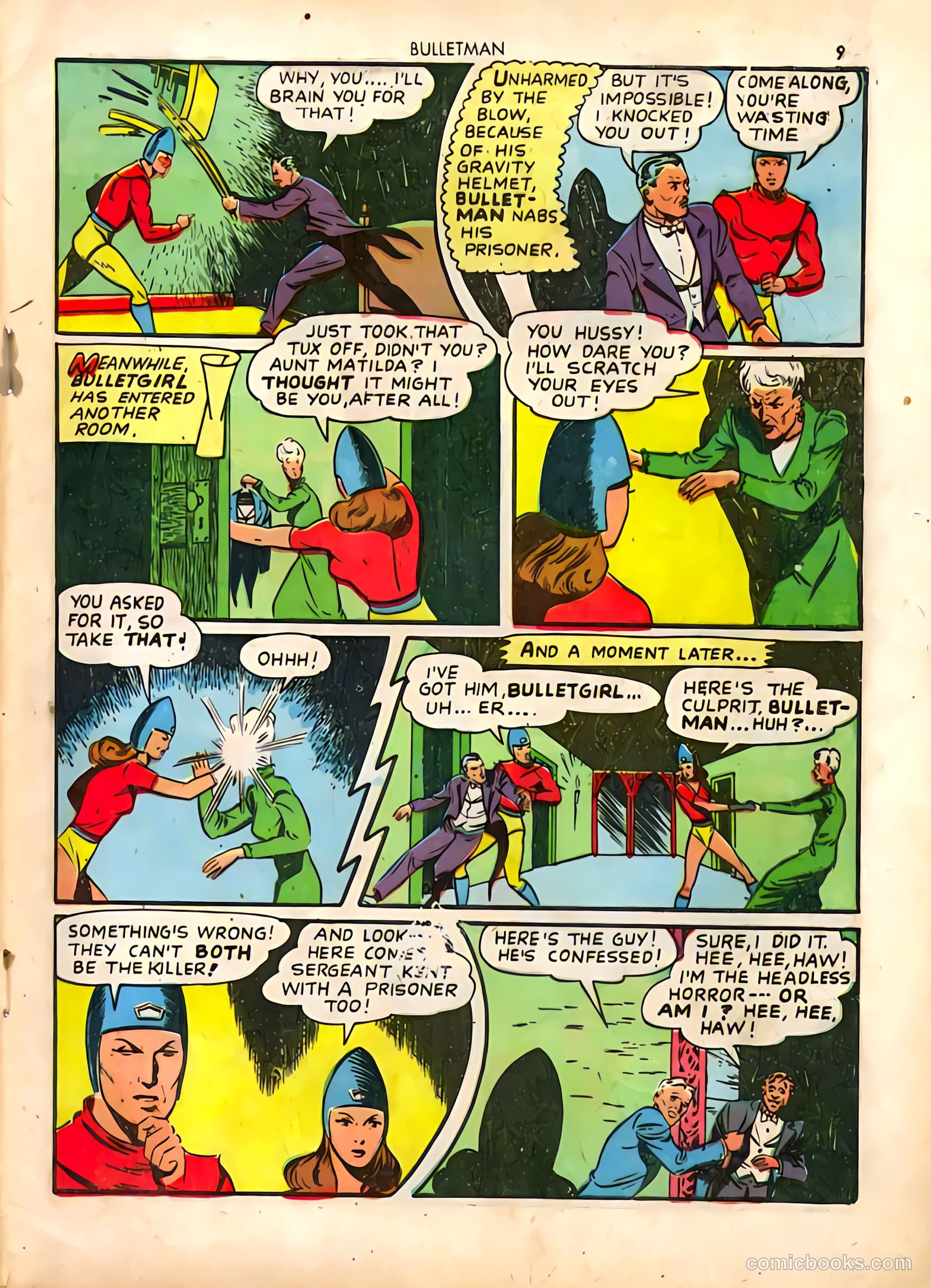 Bulletman #4 (1942) — page 9 of 68