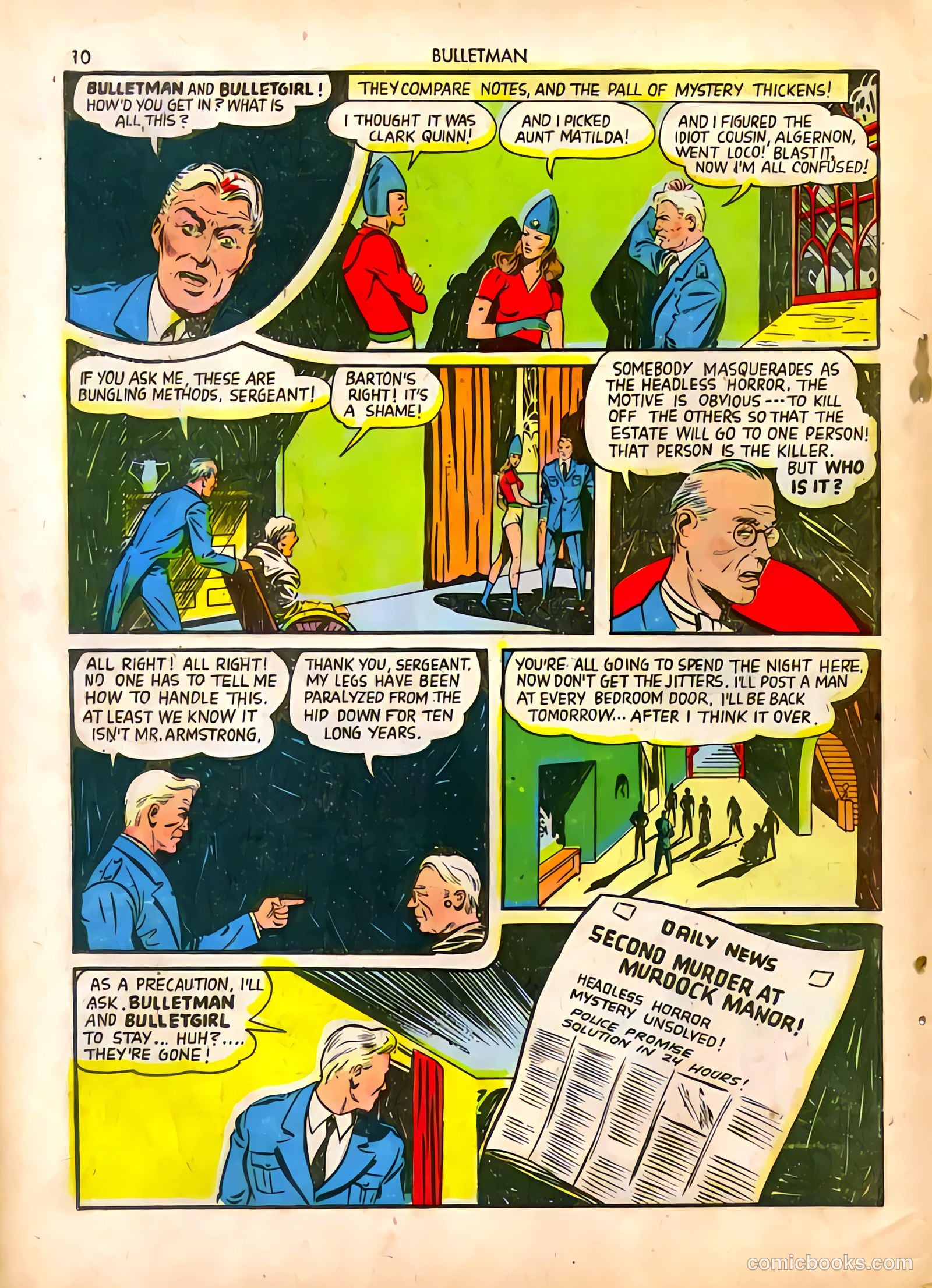 Bulletman #4 (1942) — page 10 of 68